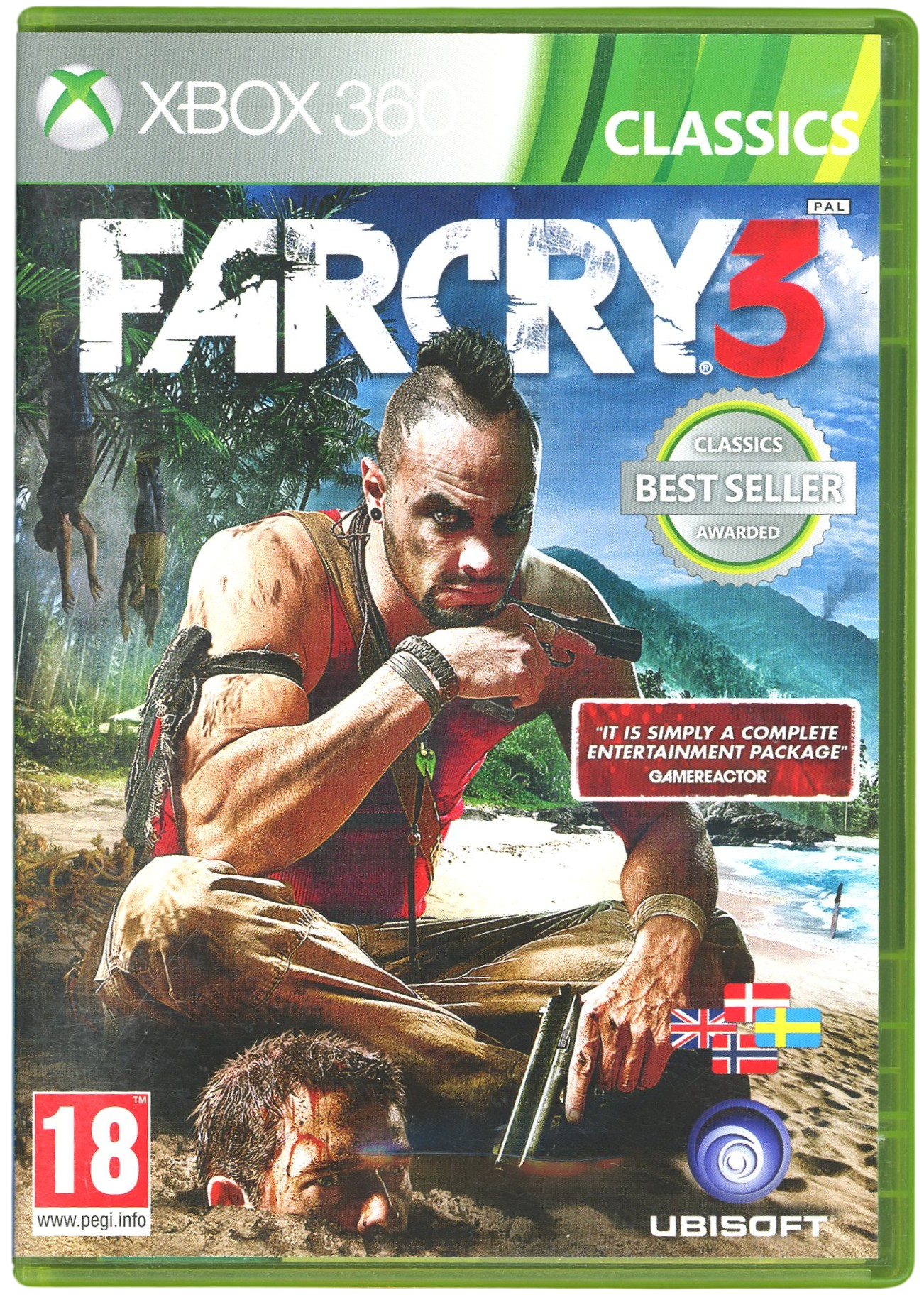 FarCry 3 - Xbox 360 spill (Classics)