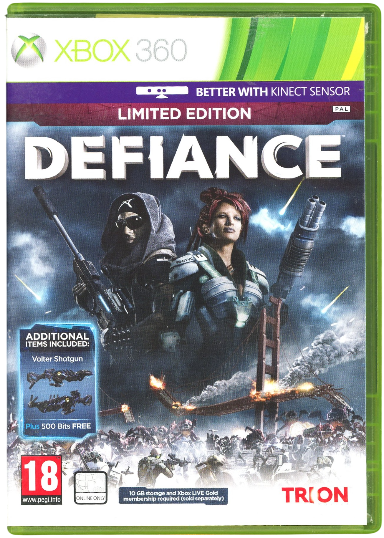 Defiance - Limited Edition - Xbox 360 spill