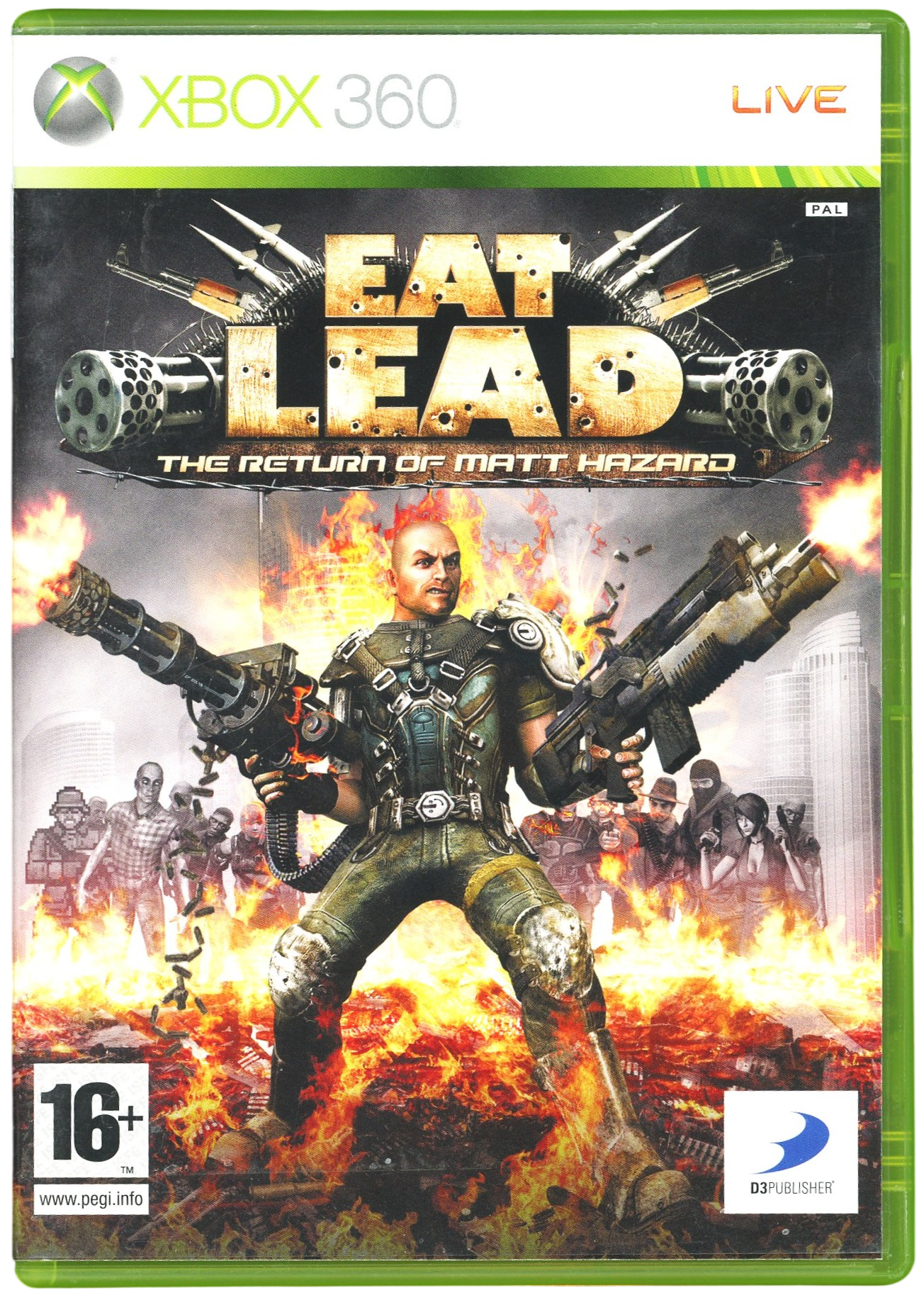 Eat Lead - The Return of Matt Hazard - Xbox 360 spill