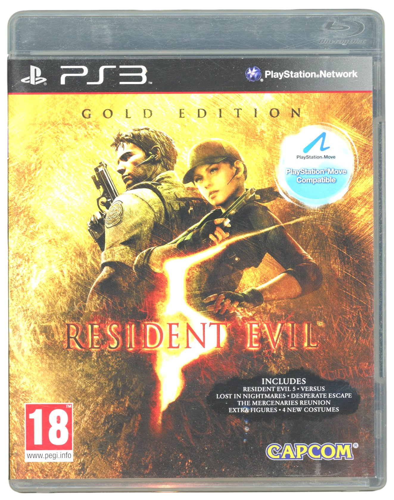 Resident Evil 5 - Gold Edition - Playstation 3 spill (ps3)
