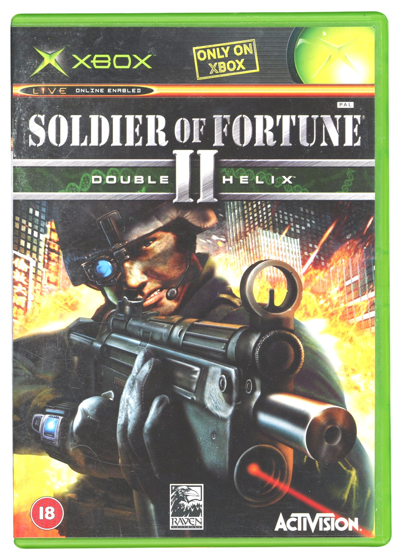 Soldier of Fortune II - Double Helix - Xbox original spill