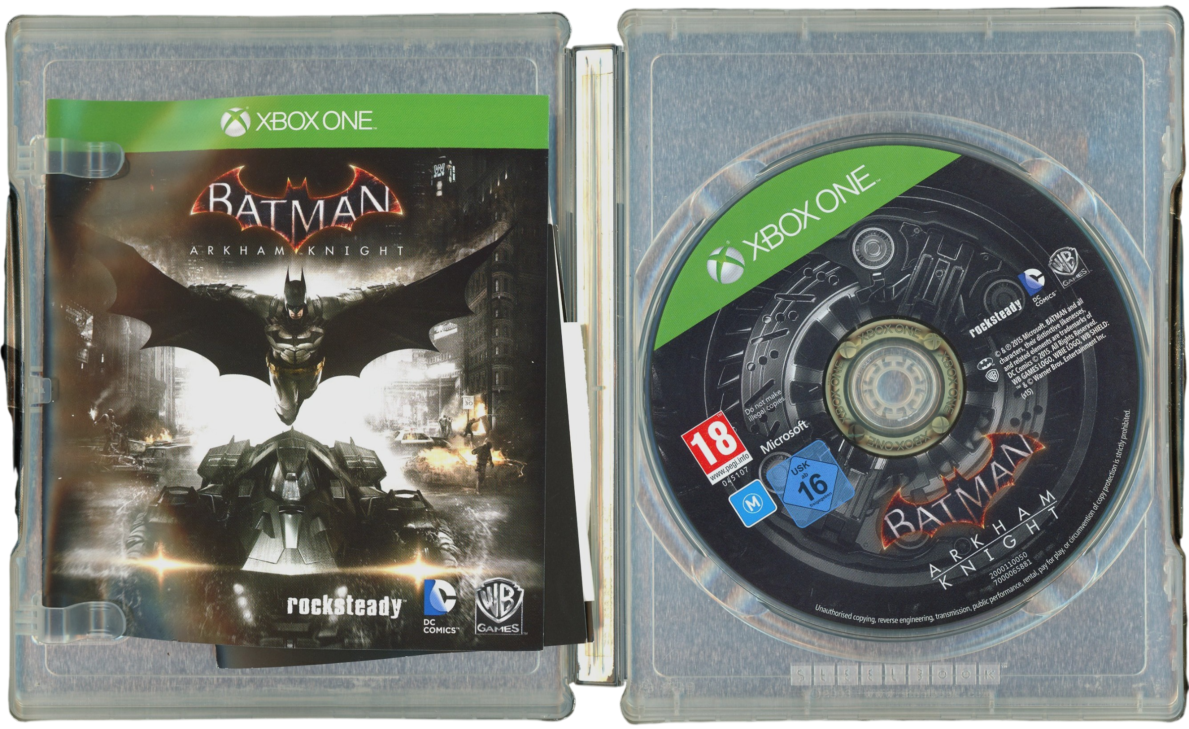 Batman - Arkham Knight – Xbox One spill (Steelbook)