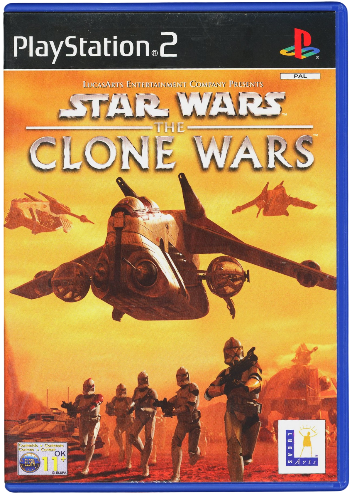 Star Wars – The Clone Wars - Playstation 2 spill (PS2)