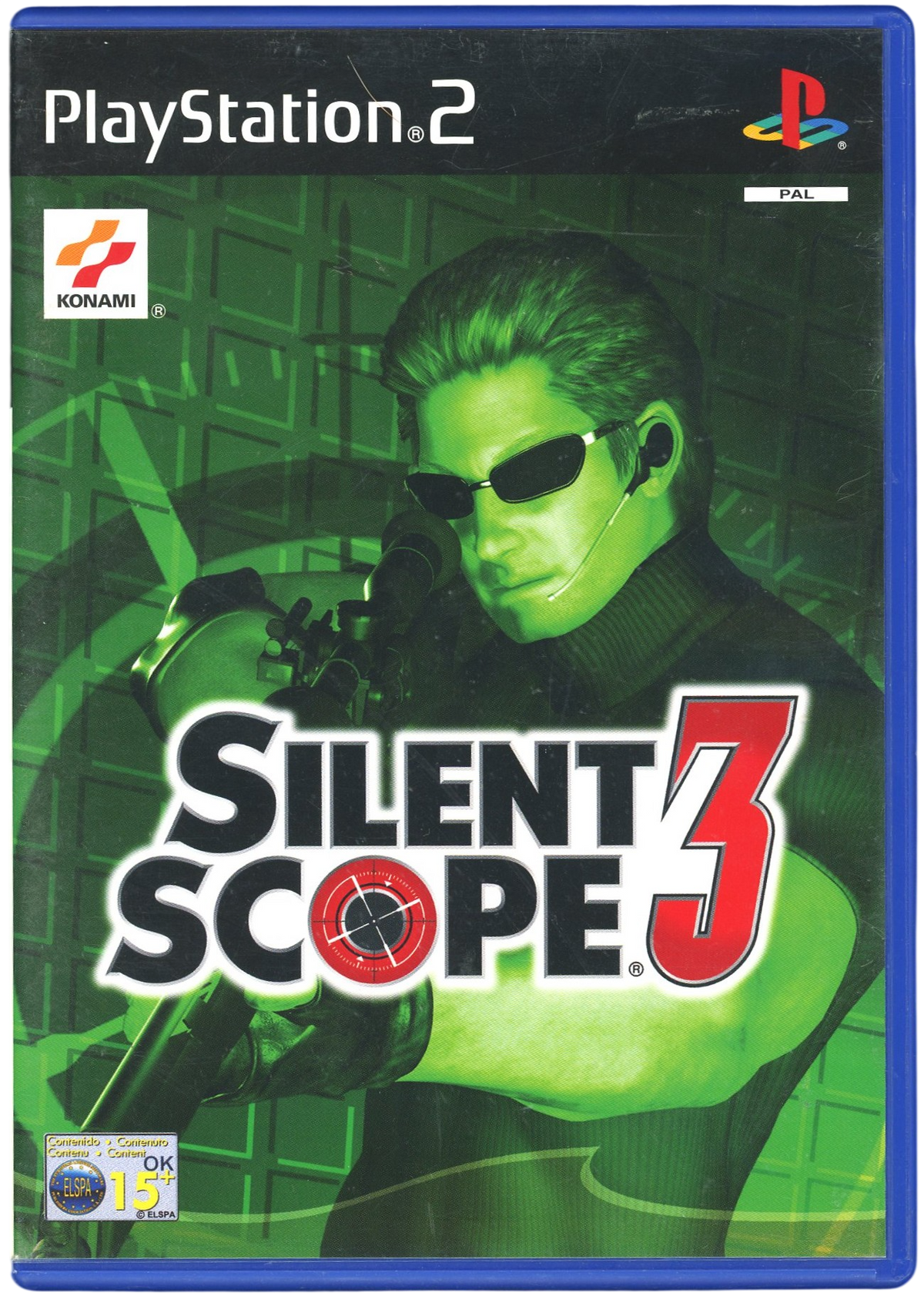 Silent Scope 3 - Playstation 2 spill (PS2)