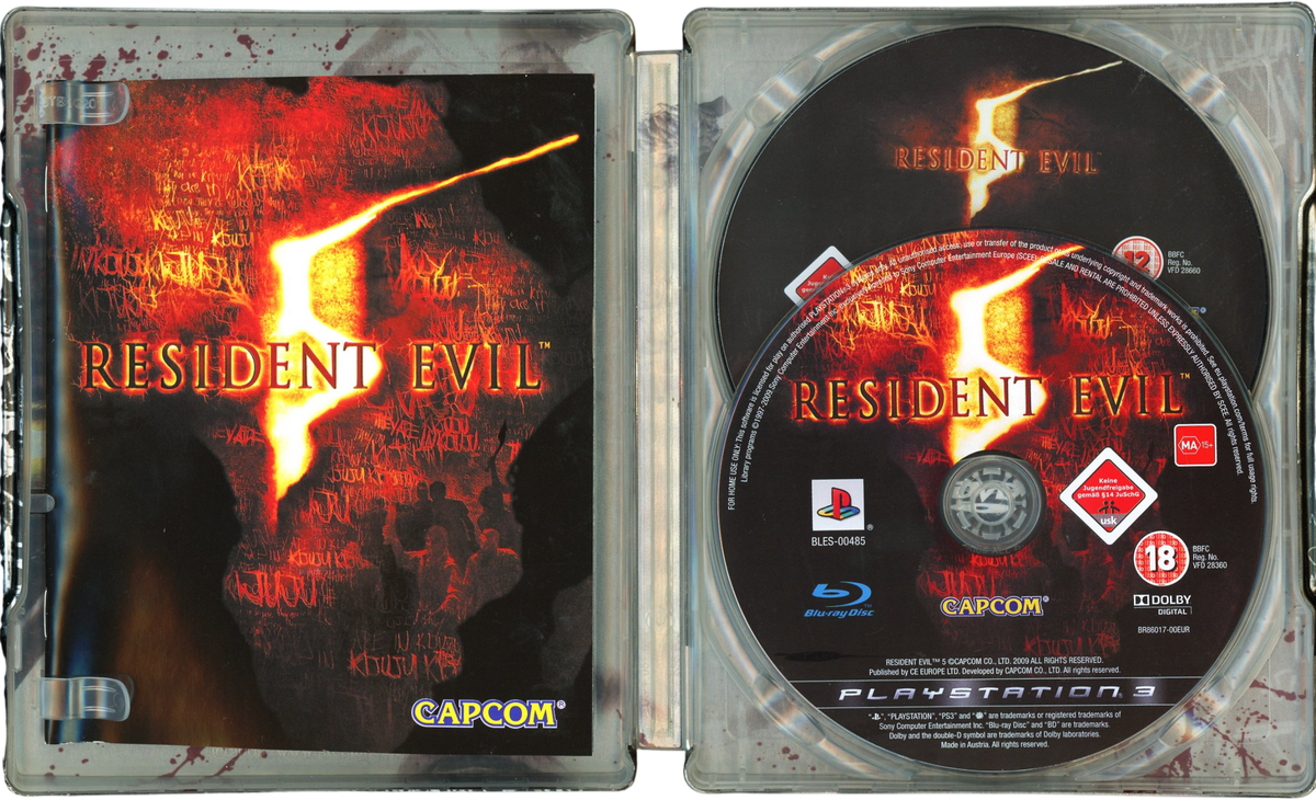 Resident Evil 5 (Steelbook) - Playstation 3 spill (ps3)