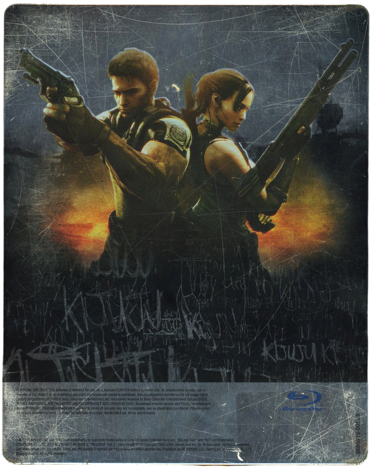Resident Evil 5 (Steelbook) - Playstation 3 spill (ps3)