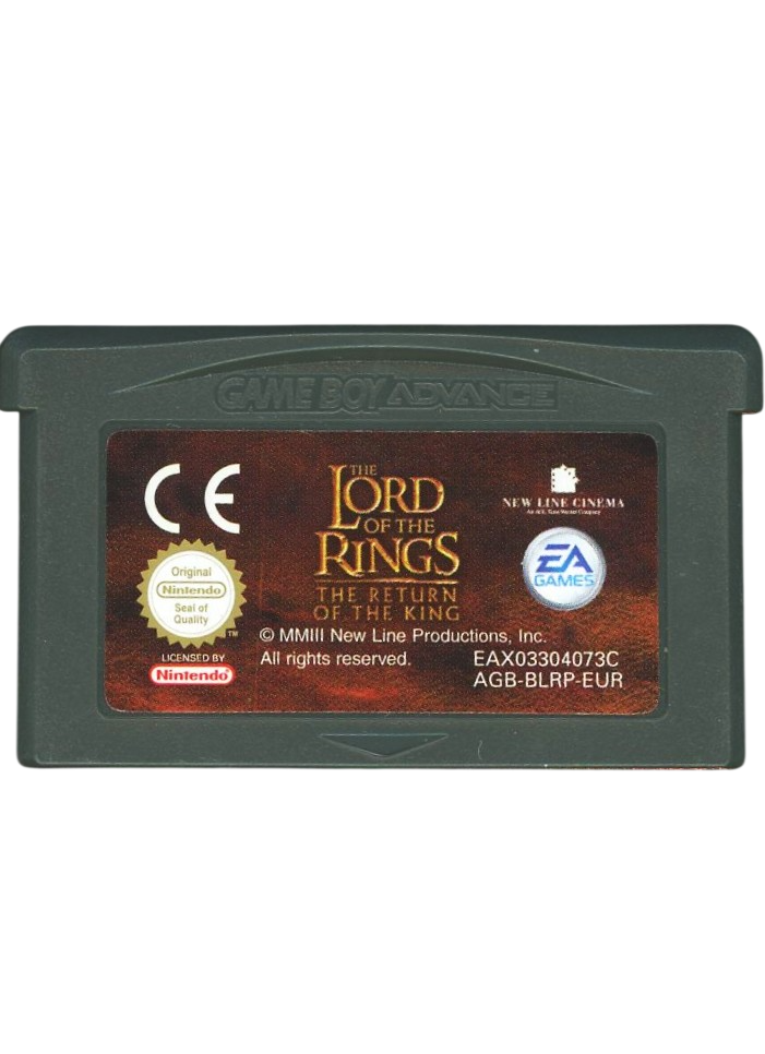 The Lord of the Rings - The Return of the King - Nintendo Gameboy advance spill (GBA)