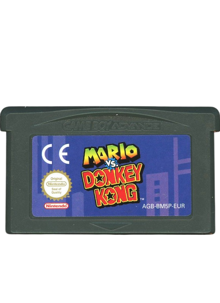 Mario vs. Donkey Kong - Nintendo Gameboy advance spill (GBA)