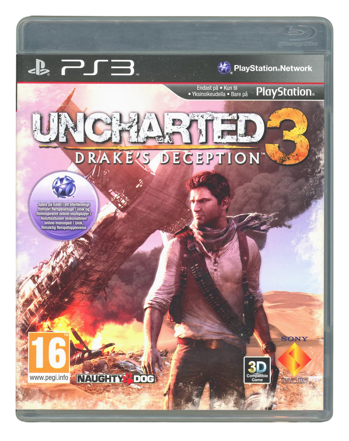 Uncharted 3: Drake's deception - Playstation 3 spill (PS3)