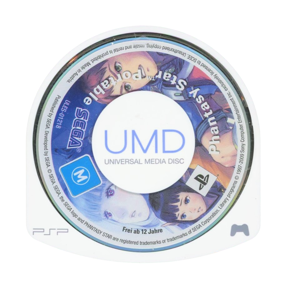 Phantasy star - Portable - Playstation portable spill (PSP)