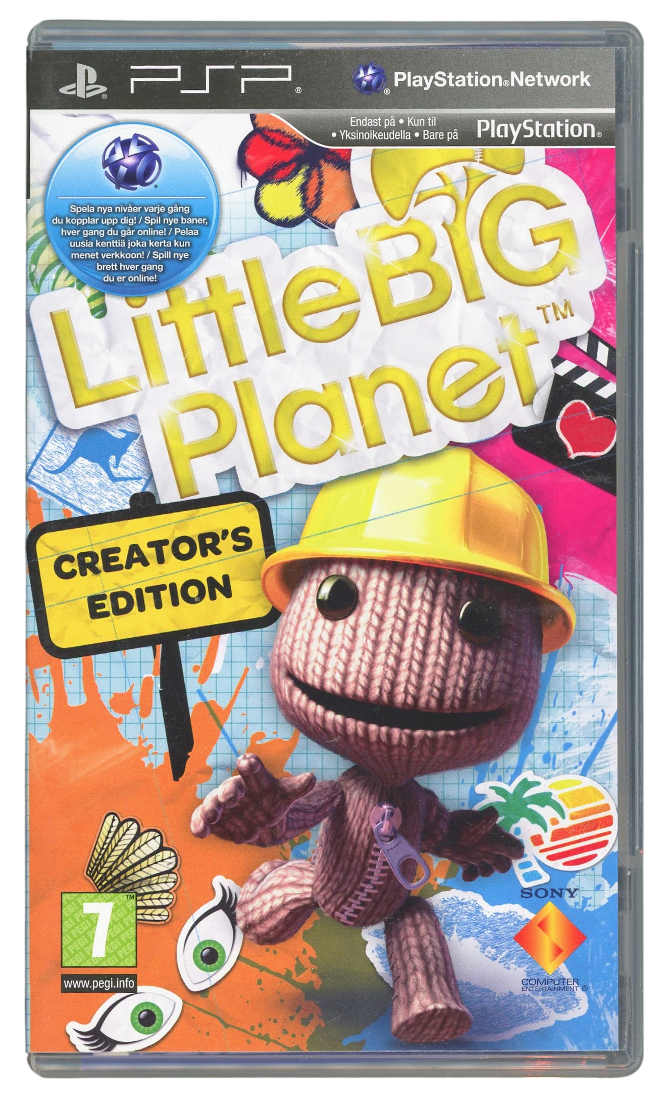 Little big planet (creator's edition) - Playstation portable spill (PSP)