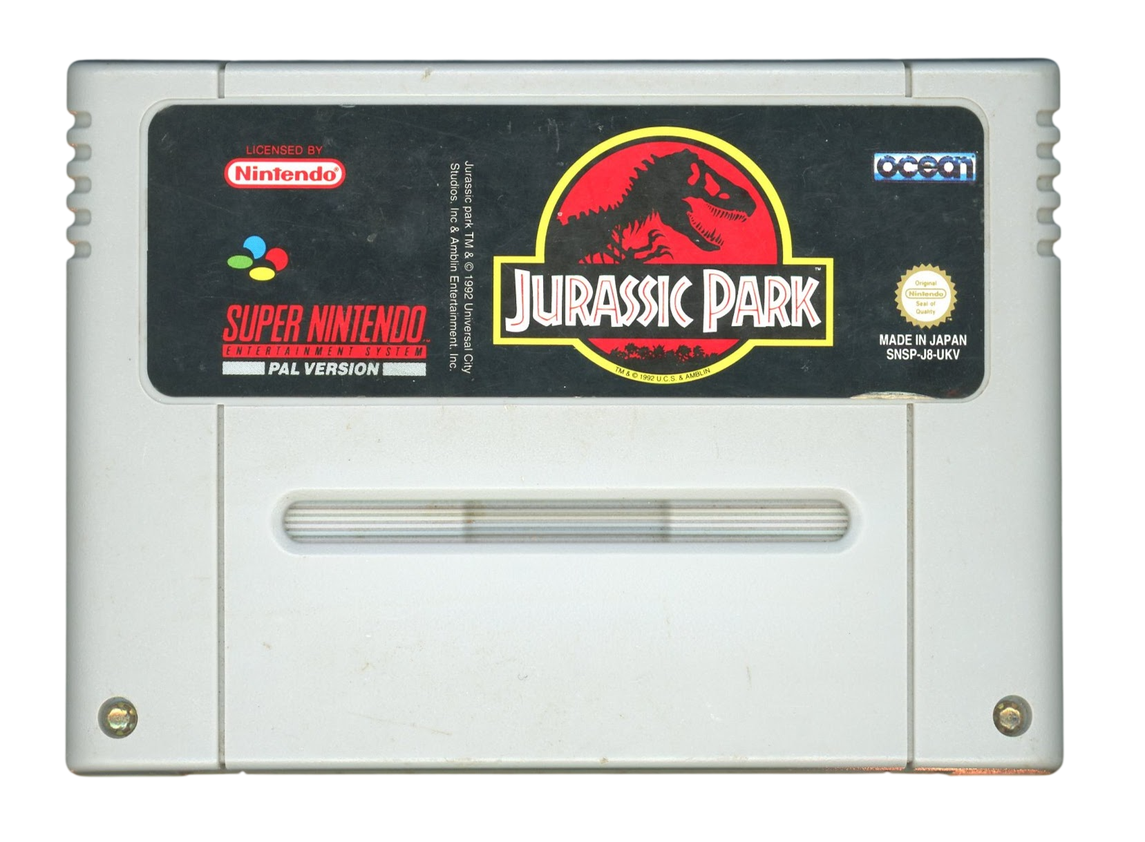 Jurassic park (PAL) - Super nintendo entertainment system spill (SNES)