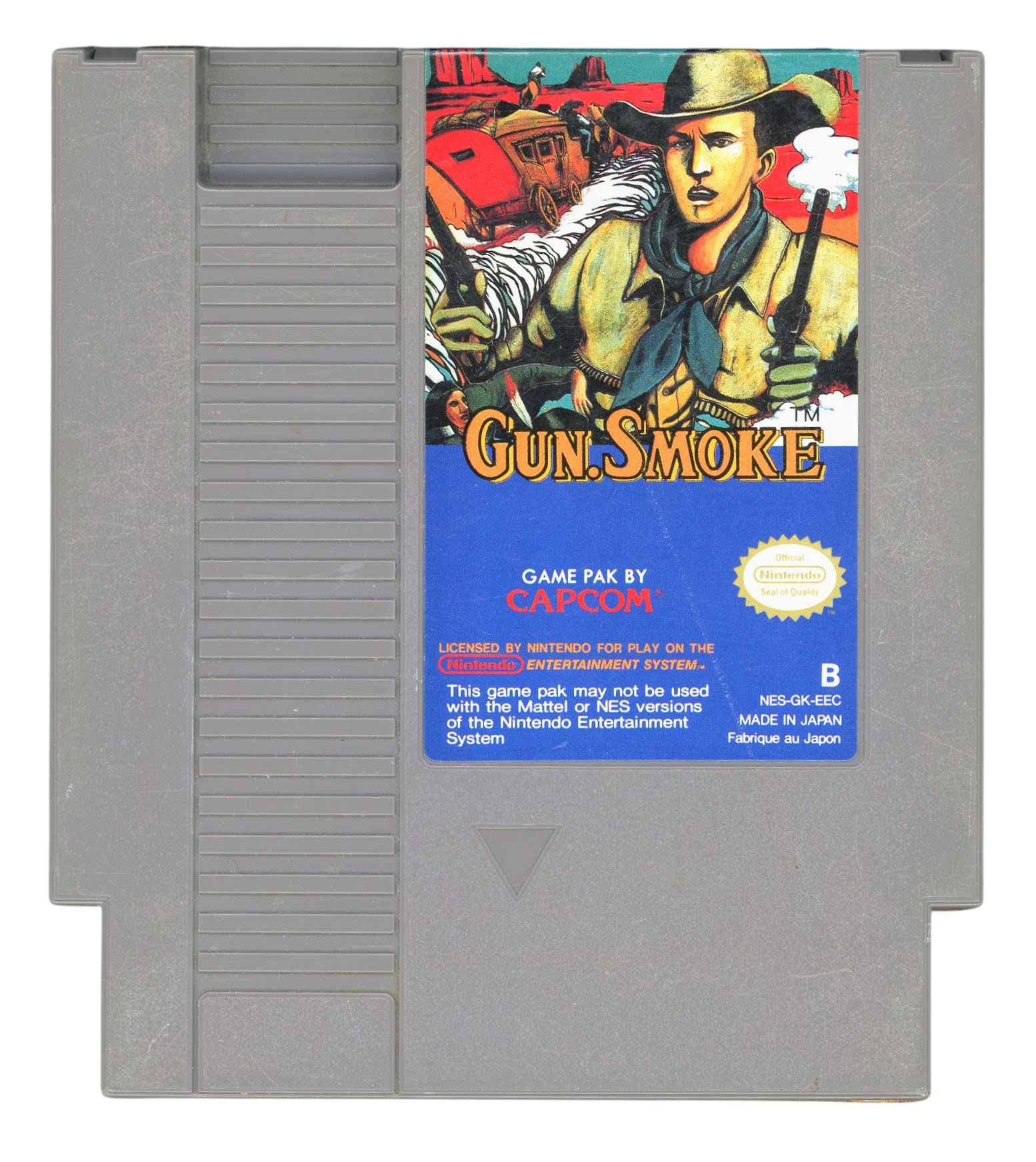 Gun.smoke (PAL B / EEC) - Nintendo entertainment system spill (NES)