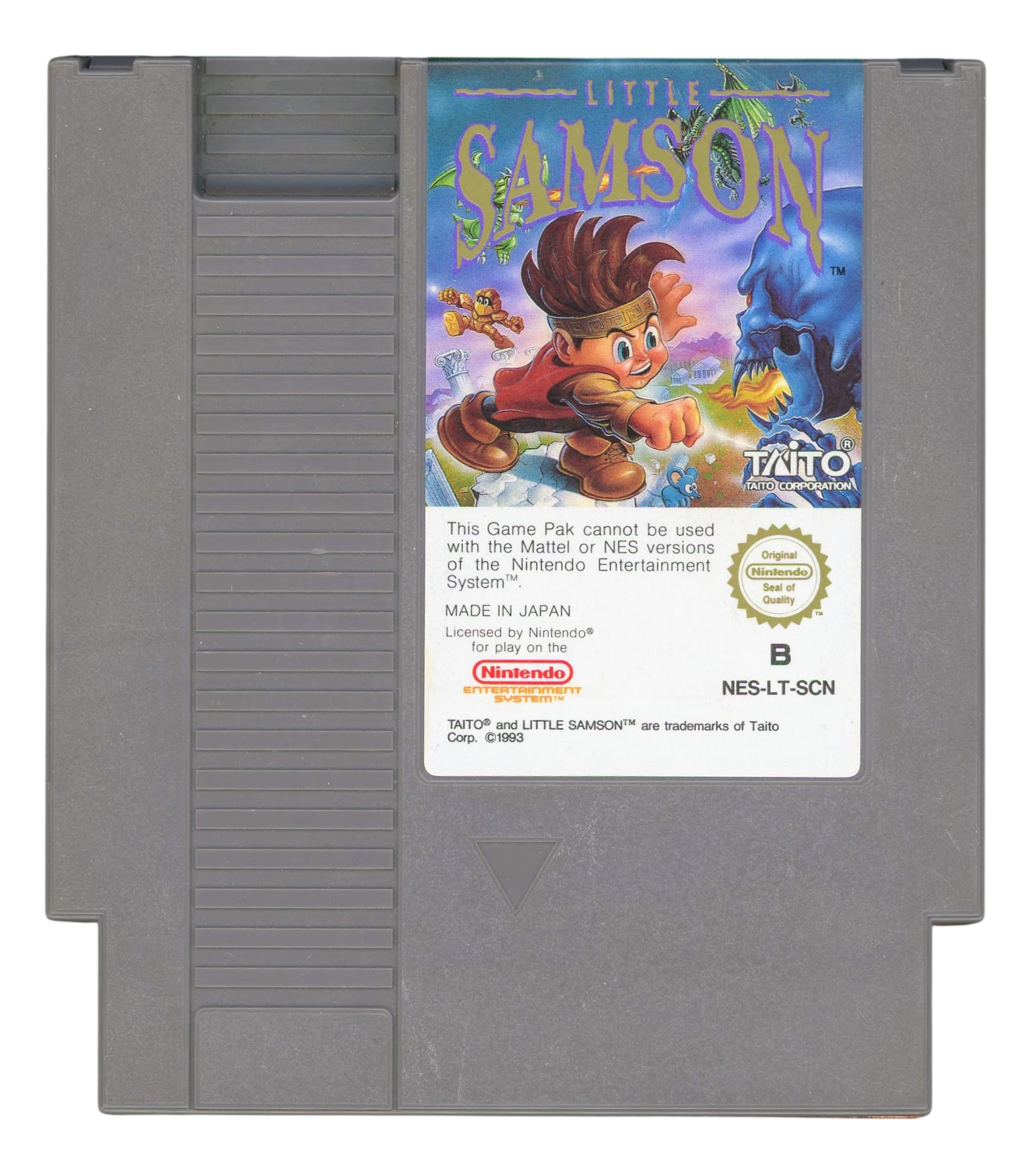 Little Samson (PAL B / SCN) - Nintendo entertainment system spill (NES)