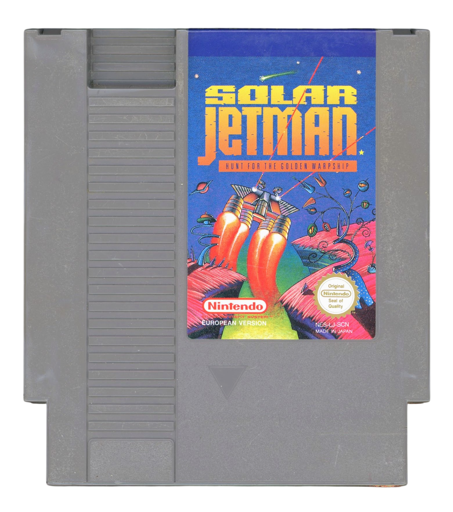 Solar jetman - Hunt for the golden warship (SCN) - NES spill