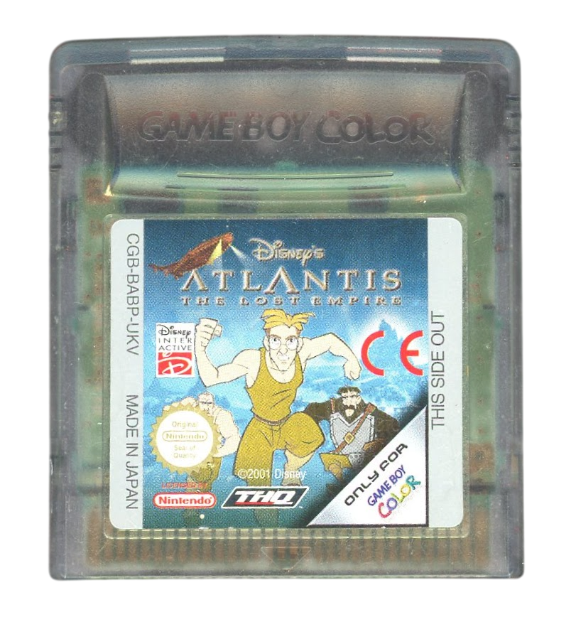 Atlantis - The lost empire - Nintendo Gameboy color spill (GBC)