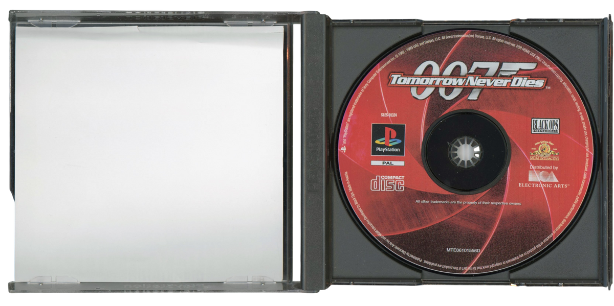 007 - Tomorrow never dies - Playstation 1 spill (PS1)