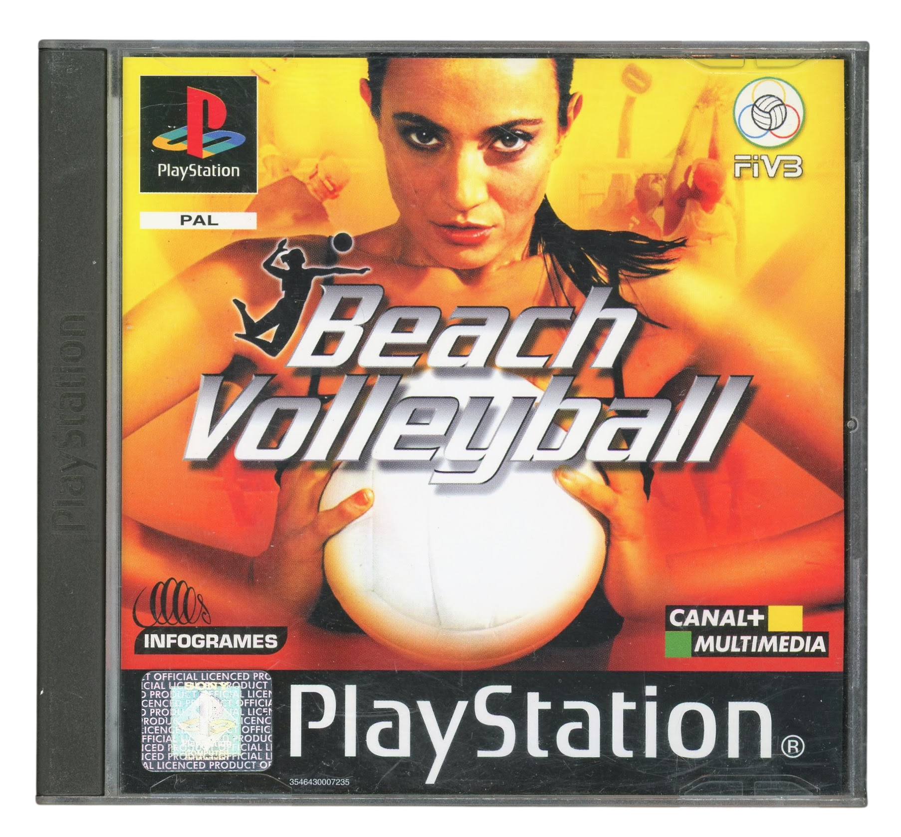 Beach volleyball - Playstation 1 spill (PS1)