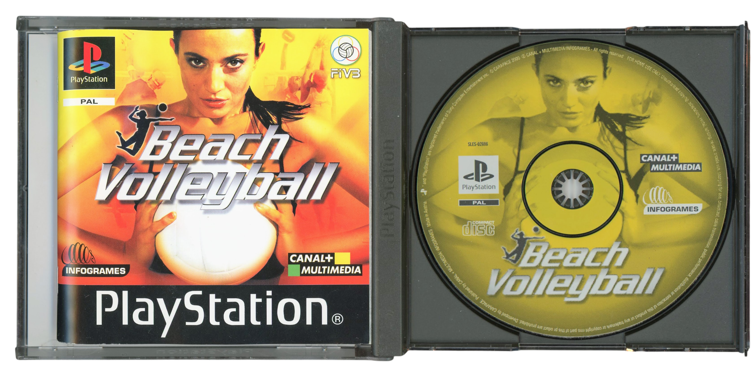 Beach volleyball - Playstation 1 spill (PS1)
