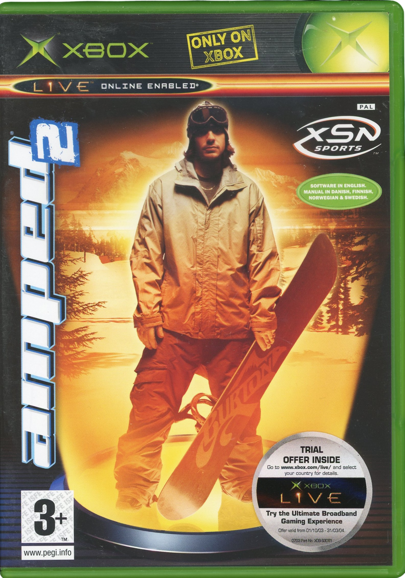 Amped 2 - Xbox original spill