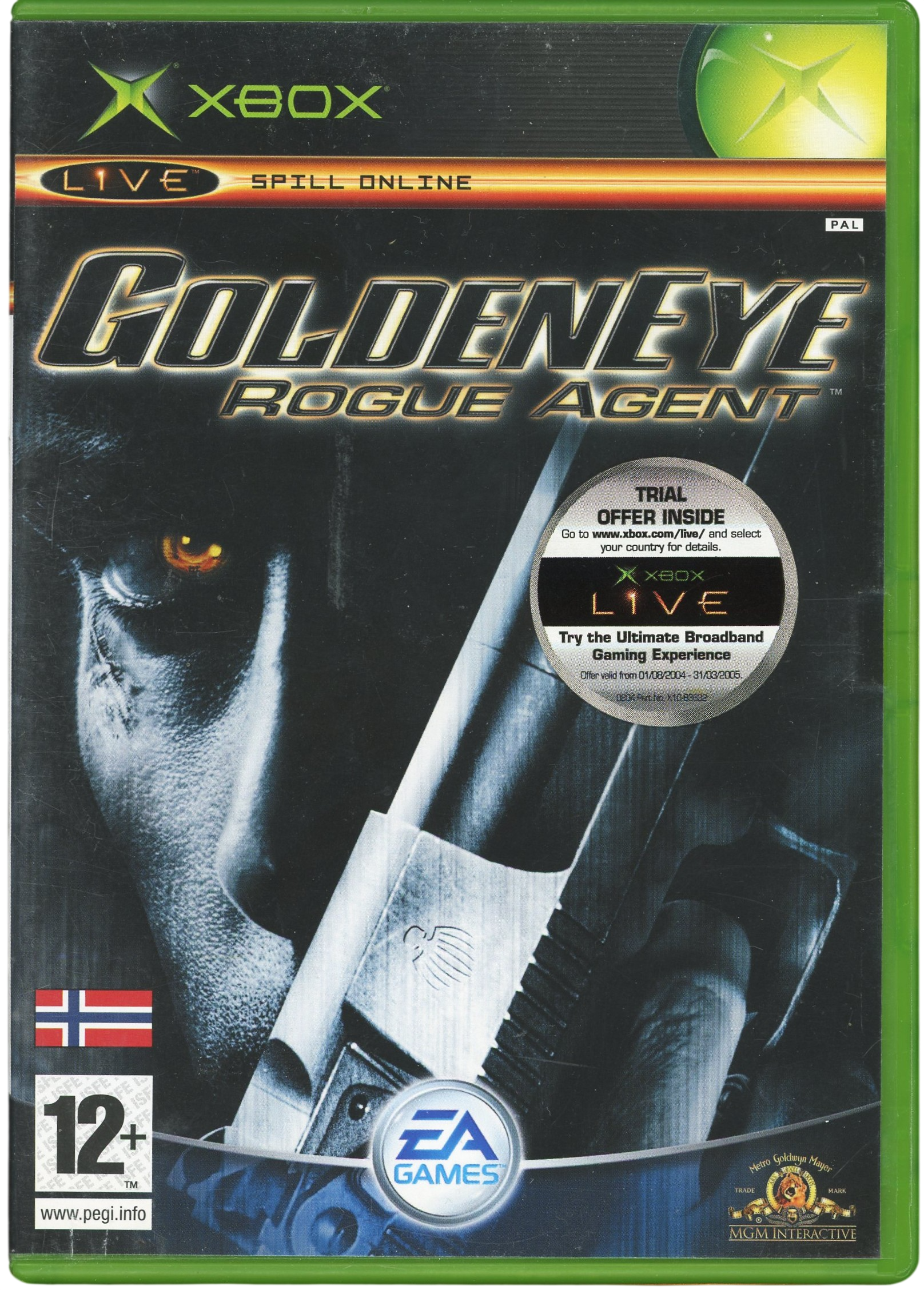 GoldenEye - Rogue Agent - Xbox original spill