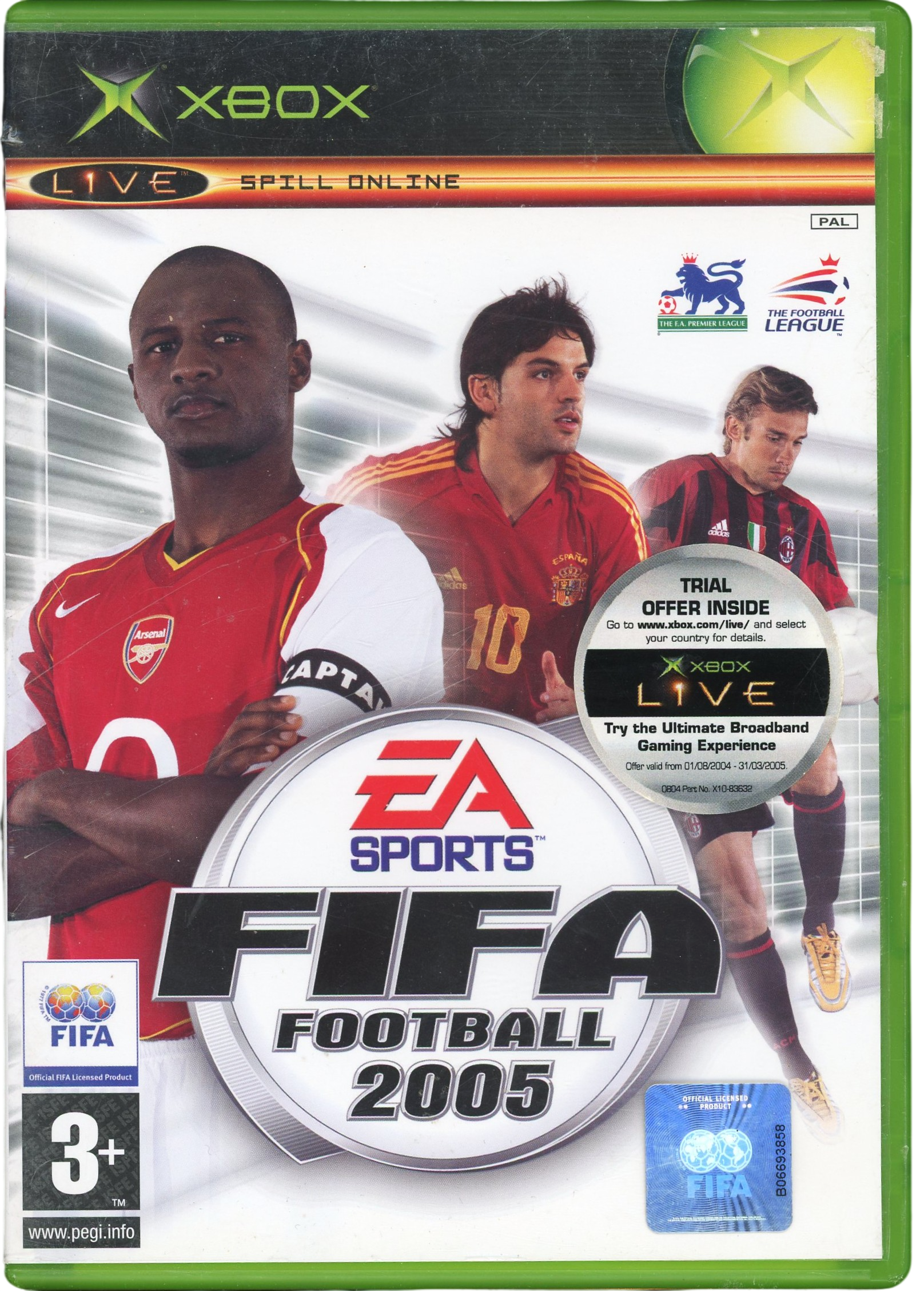 FIFA Football 2005 - Xbox original spill