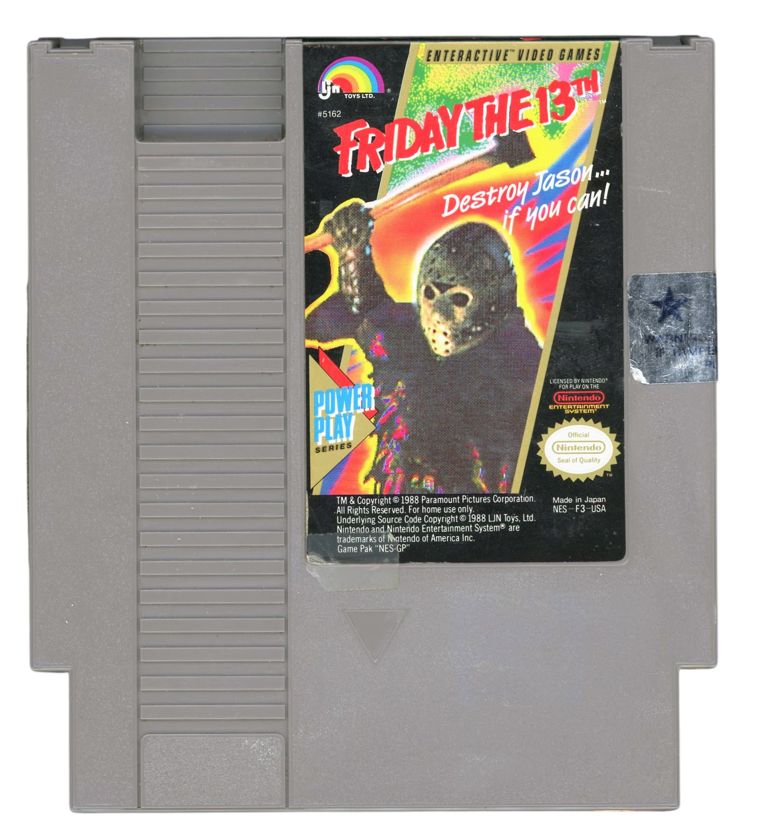 Friday the 13th (USA) - Nintendo entertainment system / NES spill