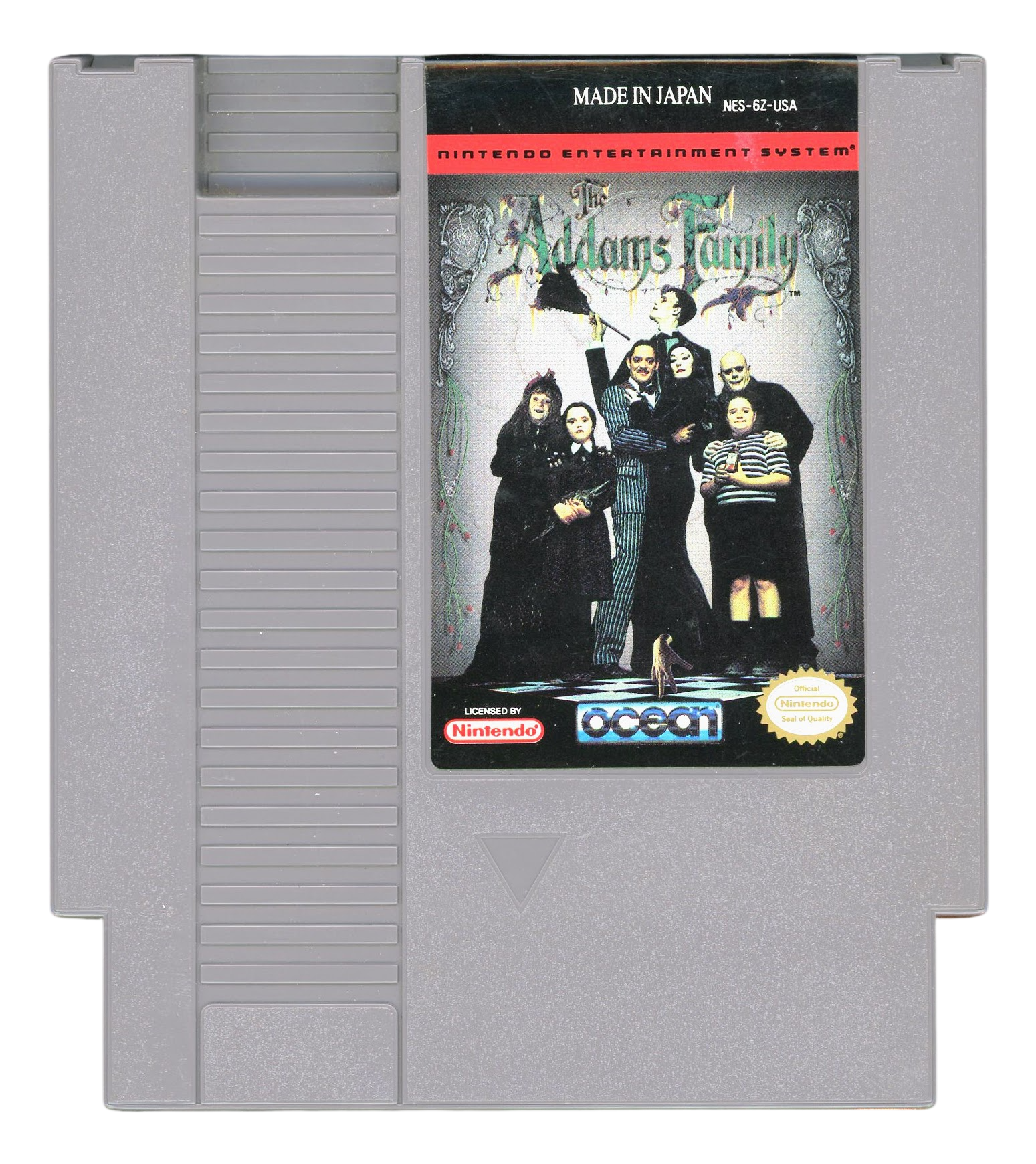 The addams family (USA) - Nintendo entertainment system / NES spill