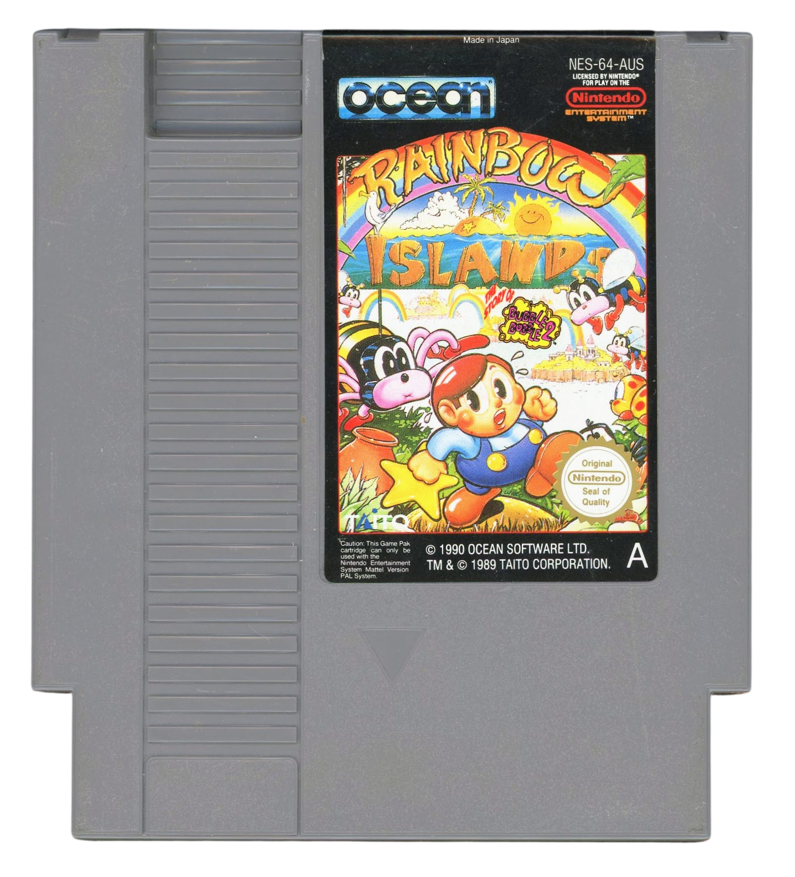 Rainbow islands (AUS) - Nintendo entertainment system / NES spill