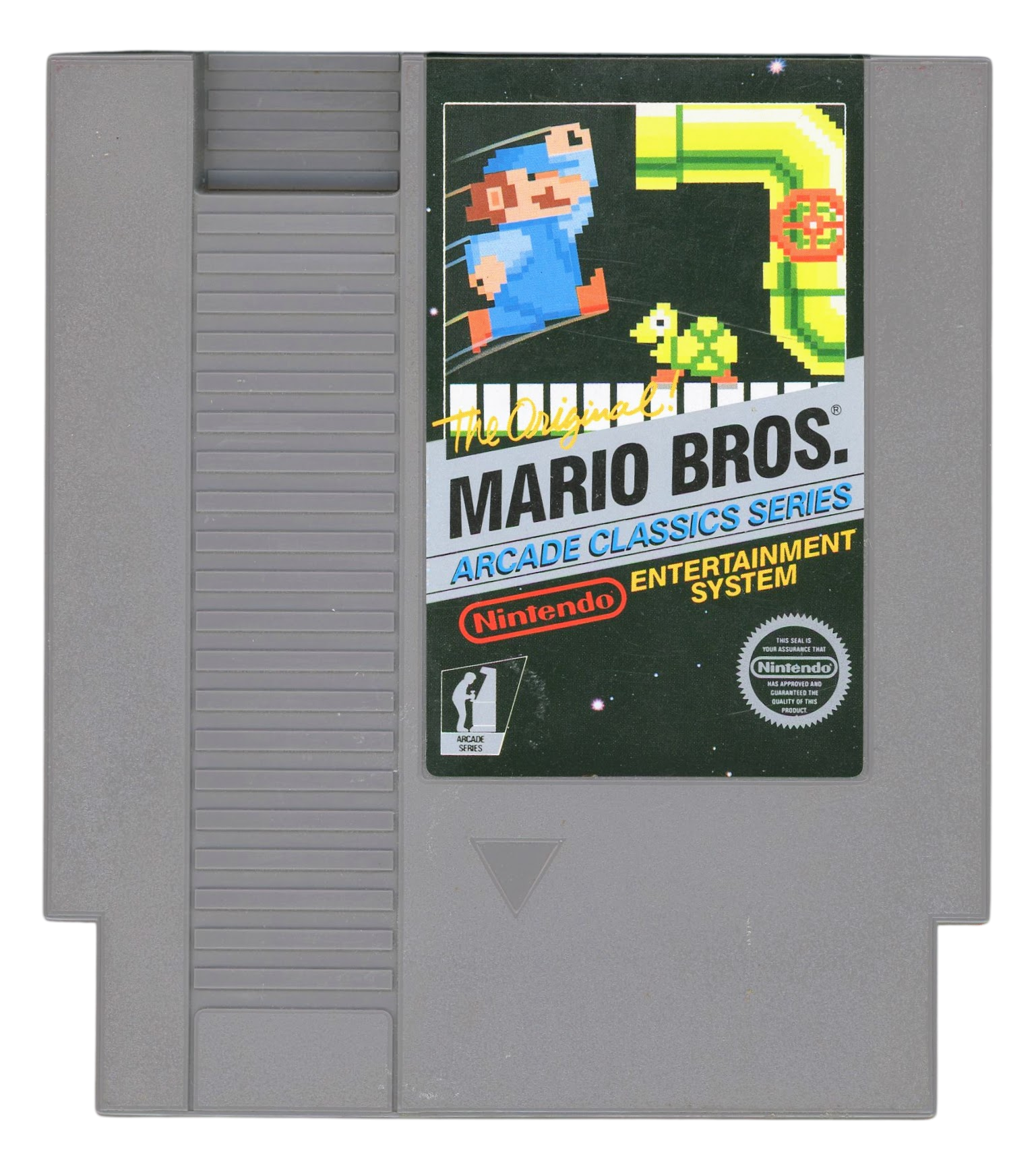 The original Mario bros. - Arcade classics series (USA) - NES spill