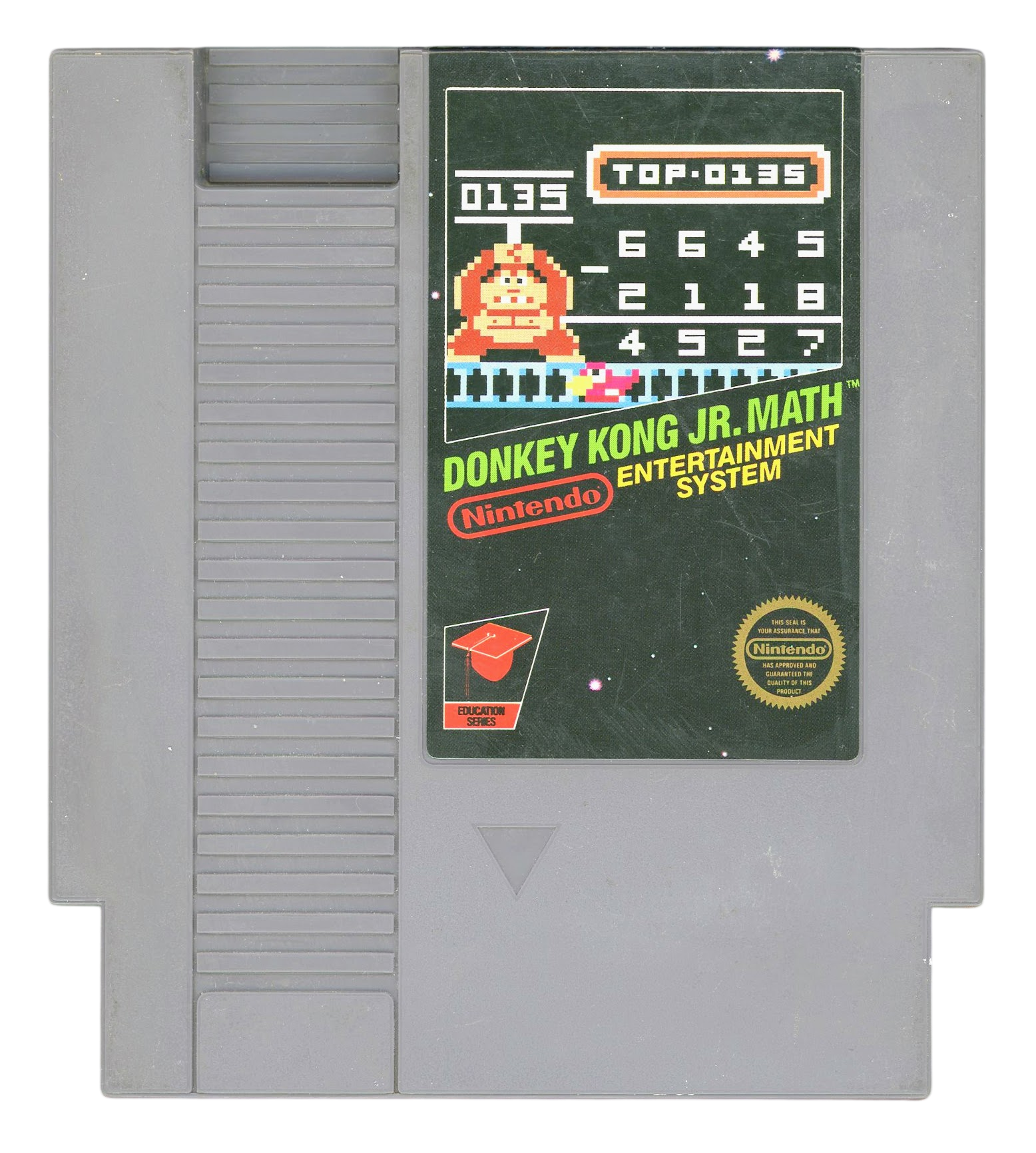 Donkey kong Jr. math (NTSC) - Nintendo entertainment system / NES spill