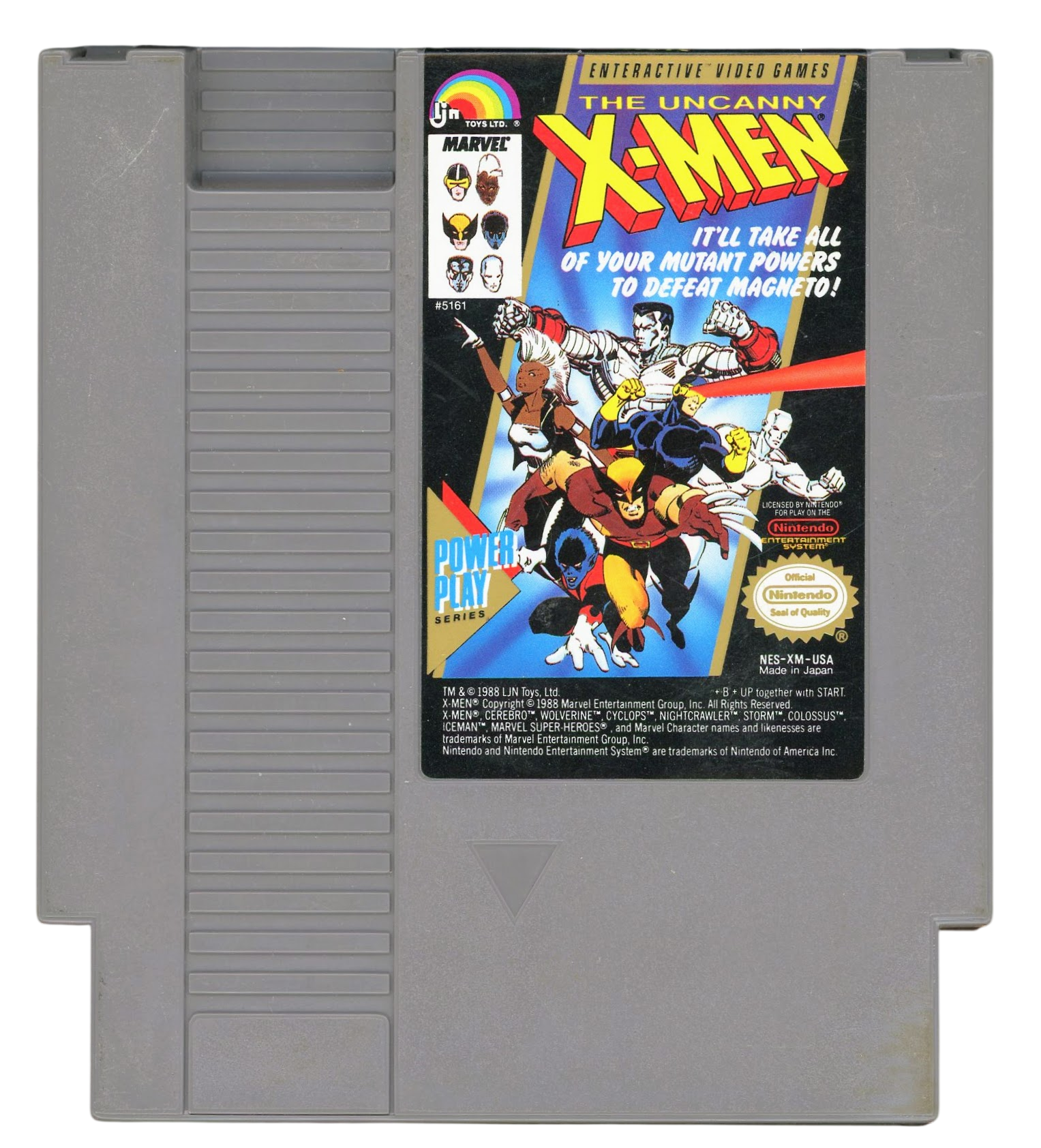 The uncanny X-men (USA) - Nintendo entertainment system / NES spill