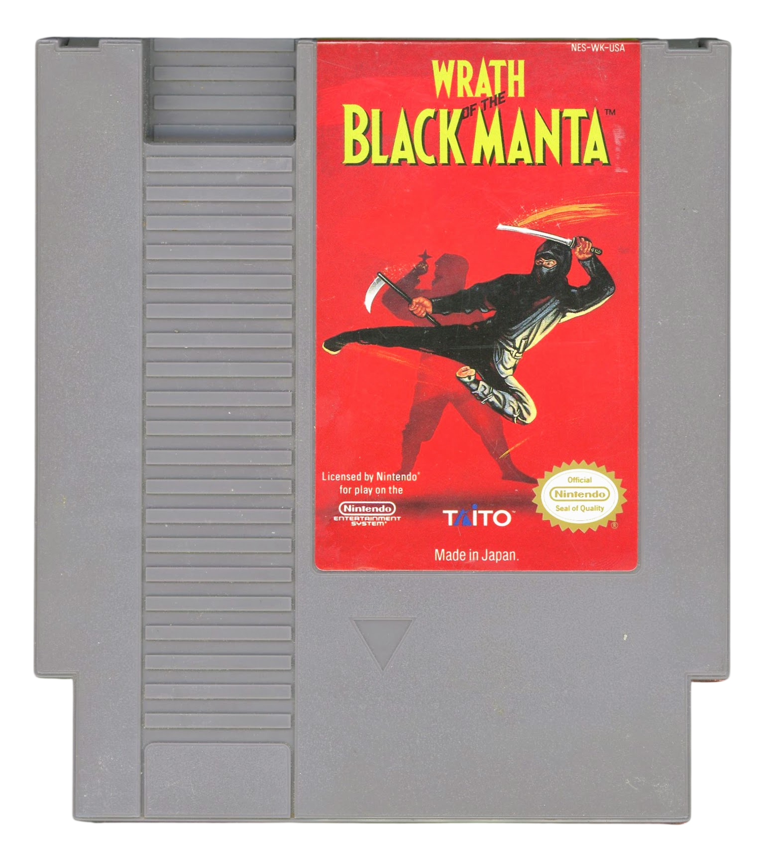 Wrath of the black Manta (USA) - Nintendo entertainment system / NES spill