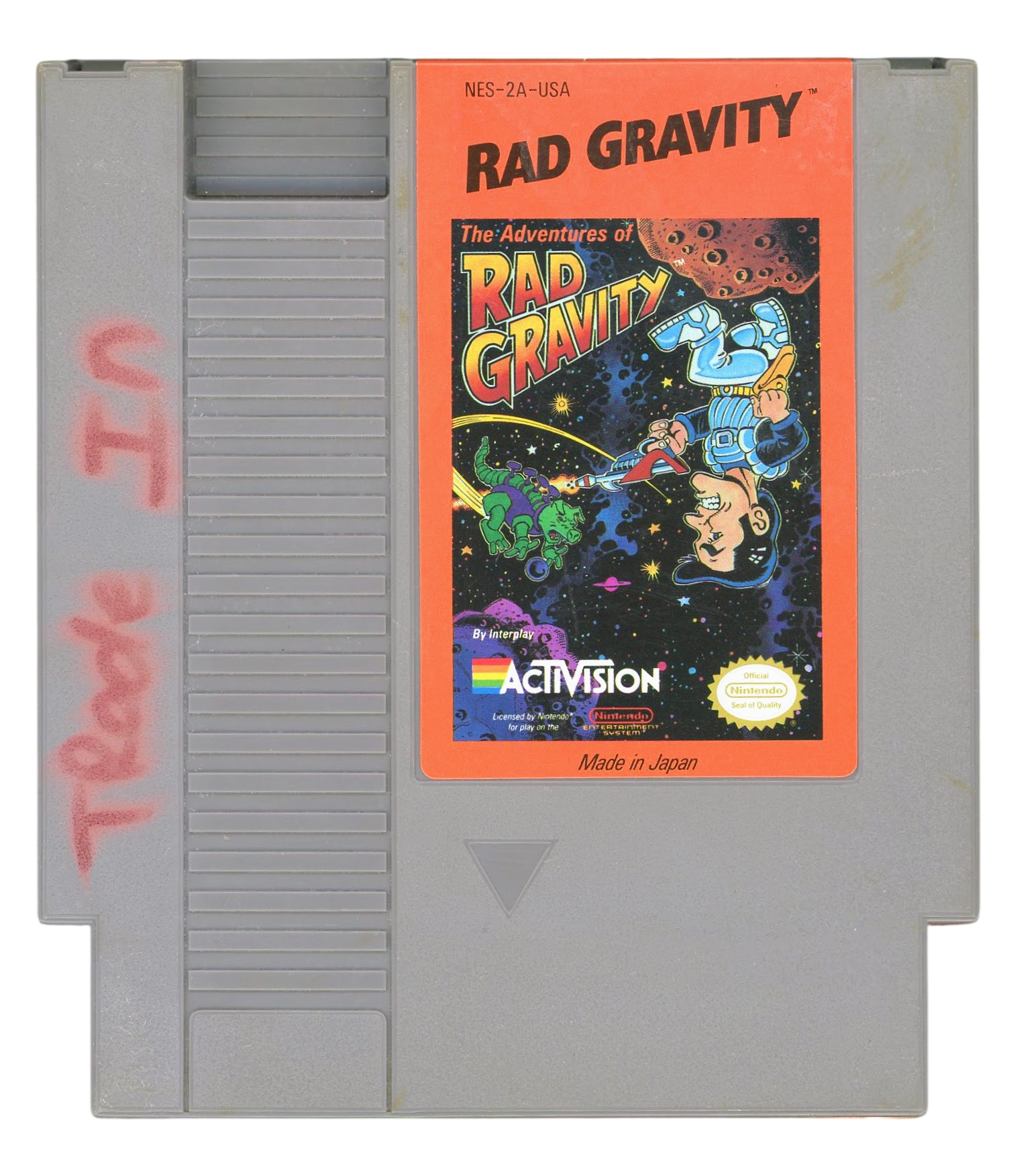 The adventures of Rad gravity (USA) - Nintendo entertainment system / NES spill