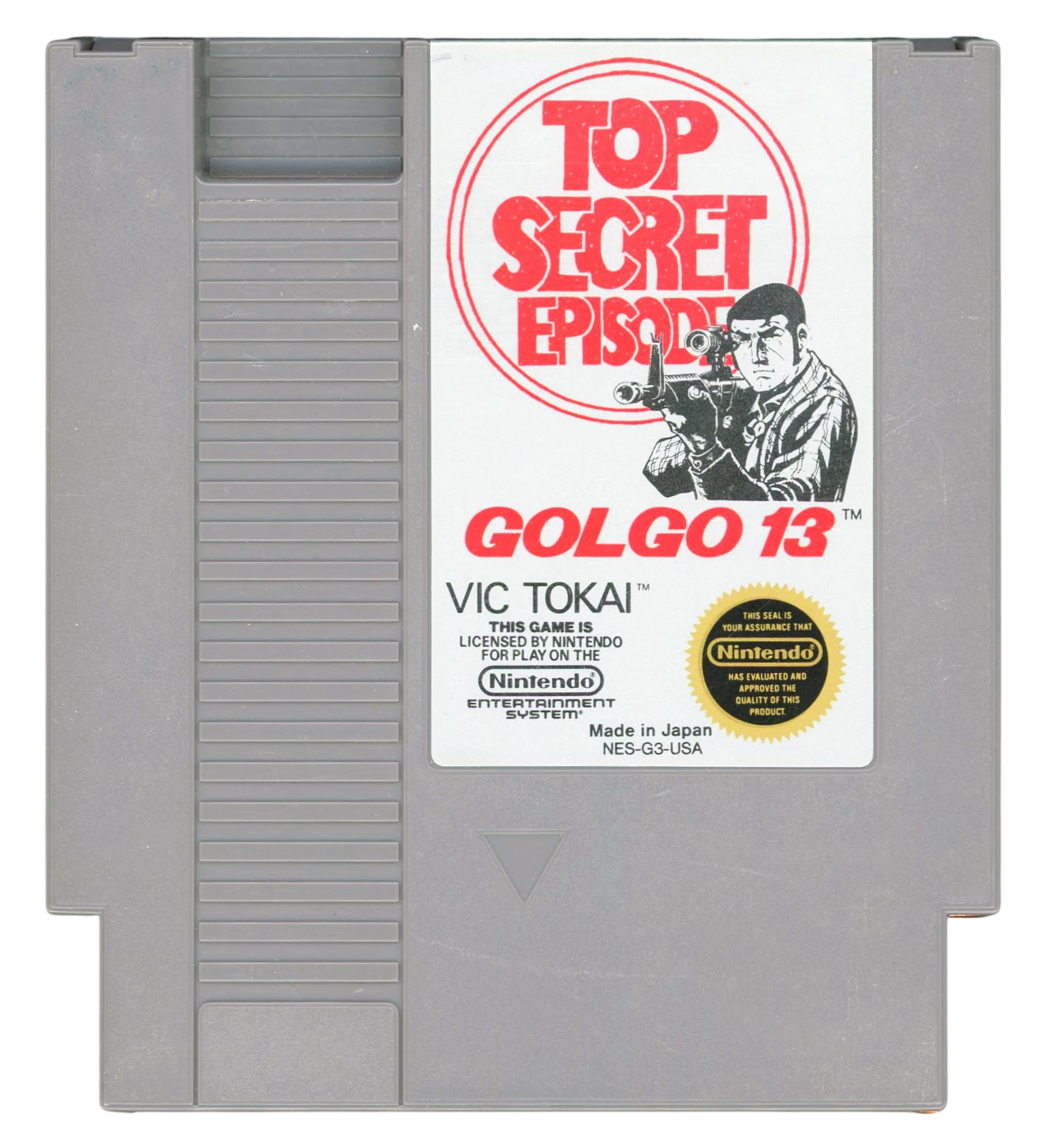 Golgo 13 - Top Secret Episode (USA) - Nintendo entertainment system / NES spill