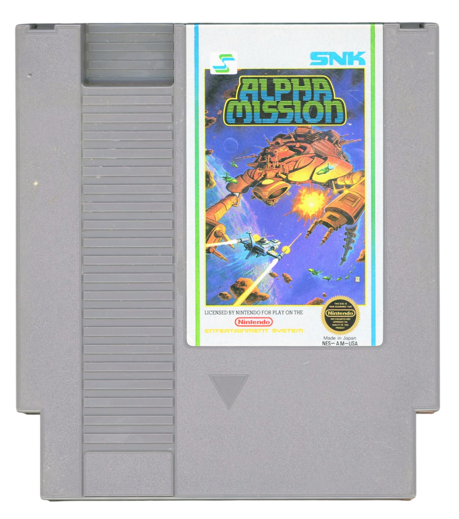 Alpha mission (USA) - Nintendo entertainment system / NES spill