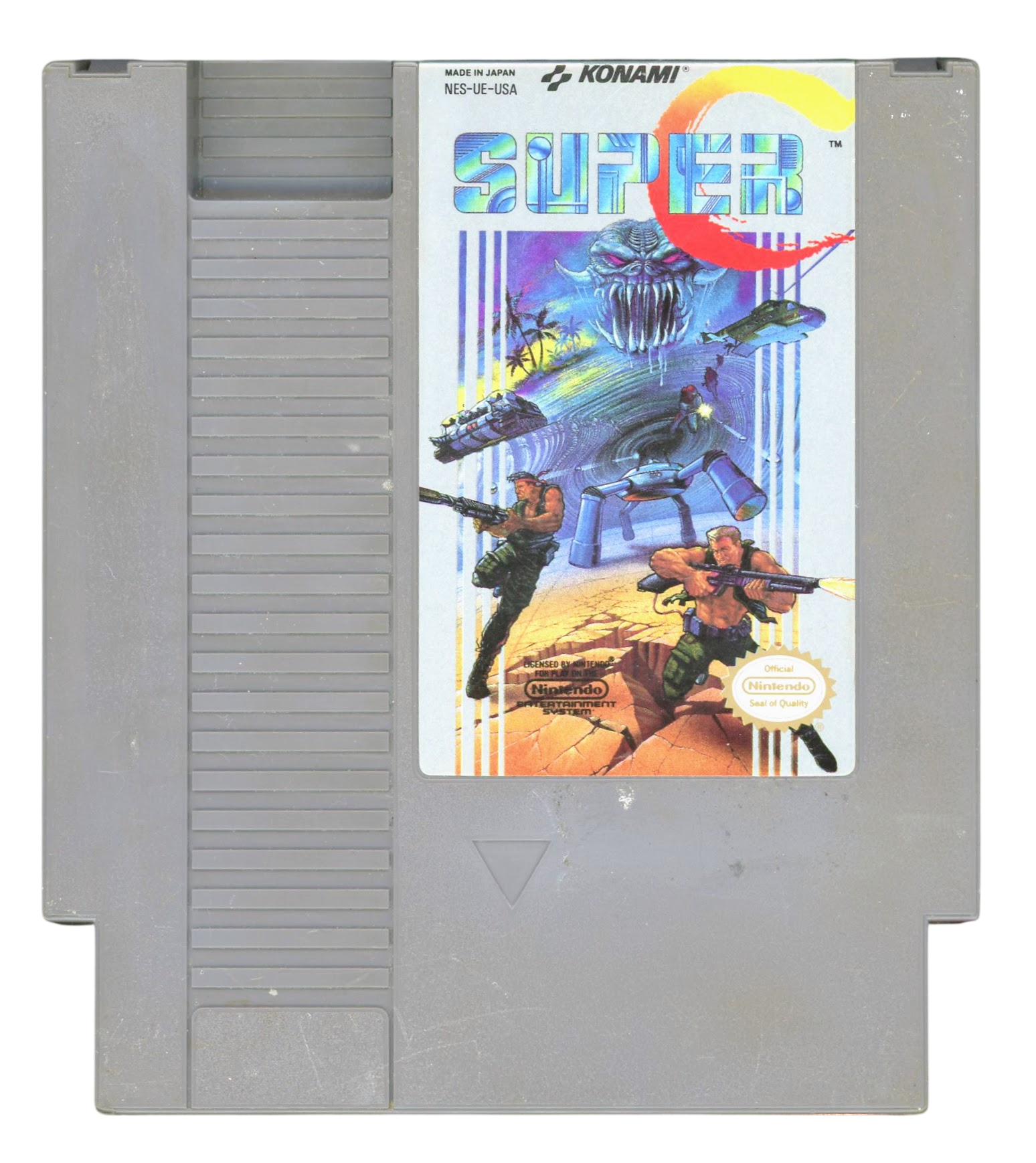 Super C / contra (USA) - Nintendo entertainment system / NES spill