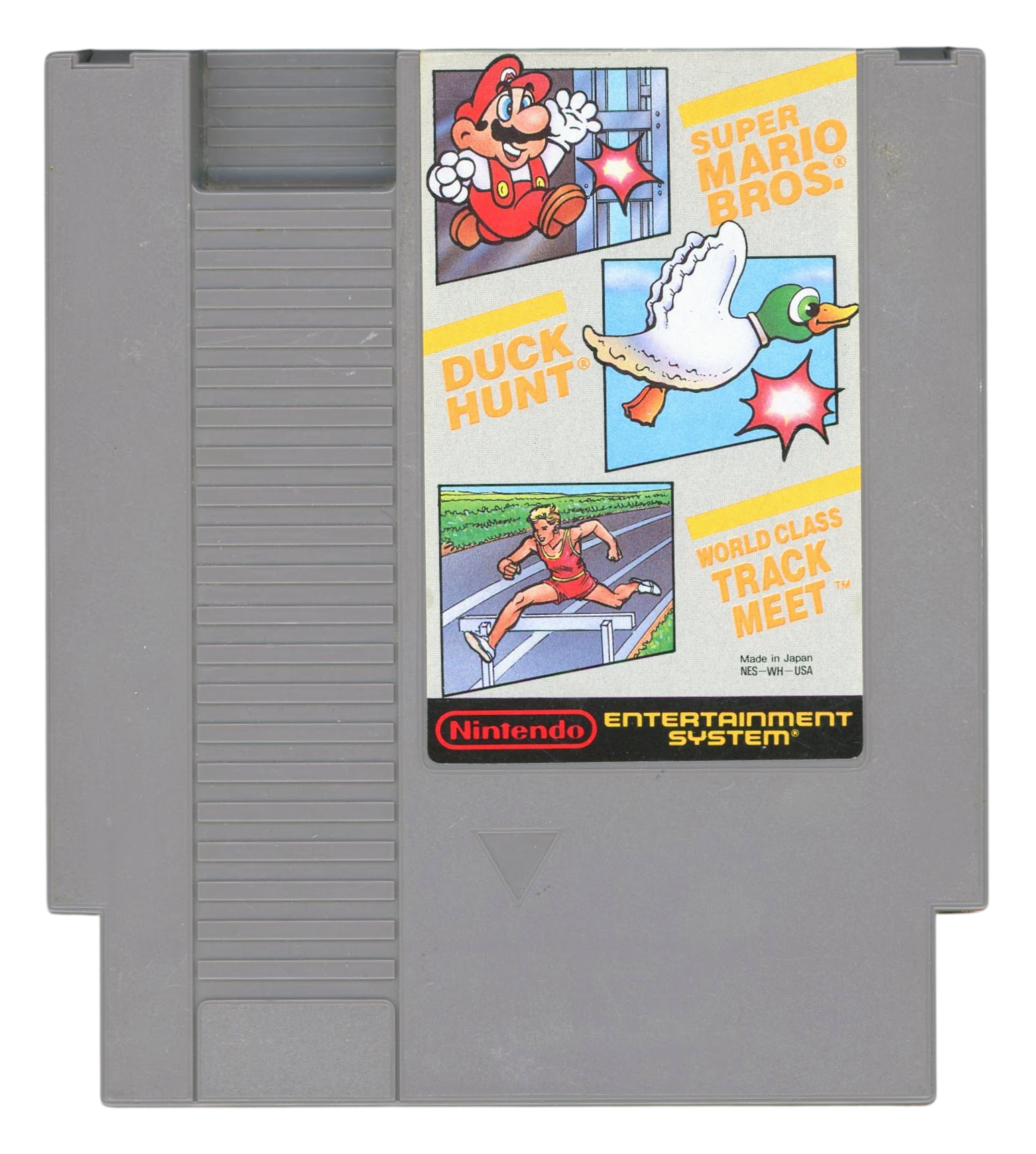 Super mario bros. / Duck hunt / World class track meet (USA) - NES spill