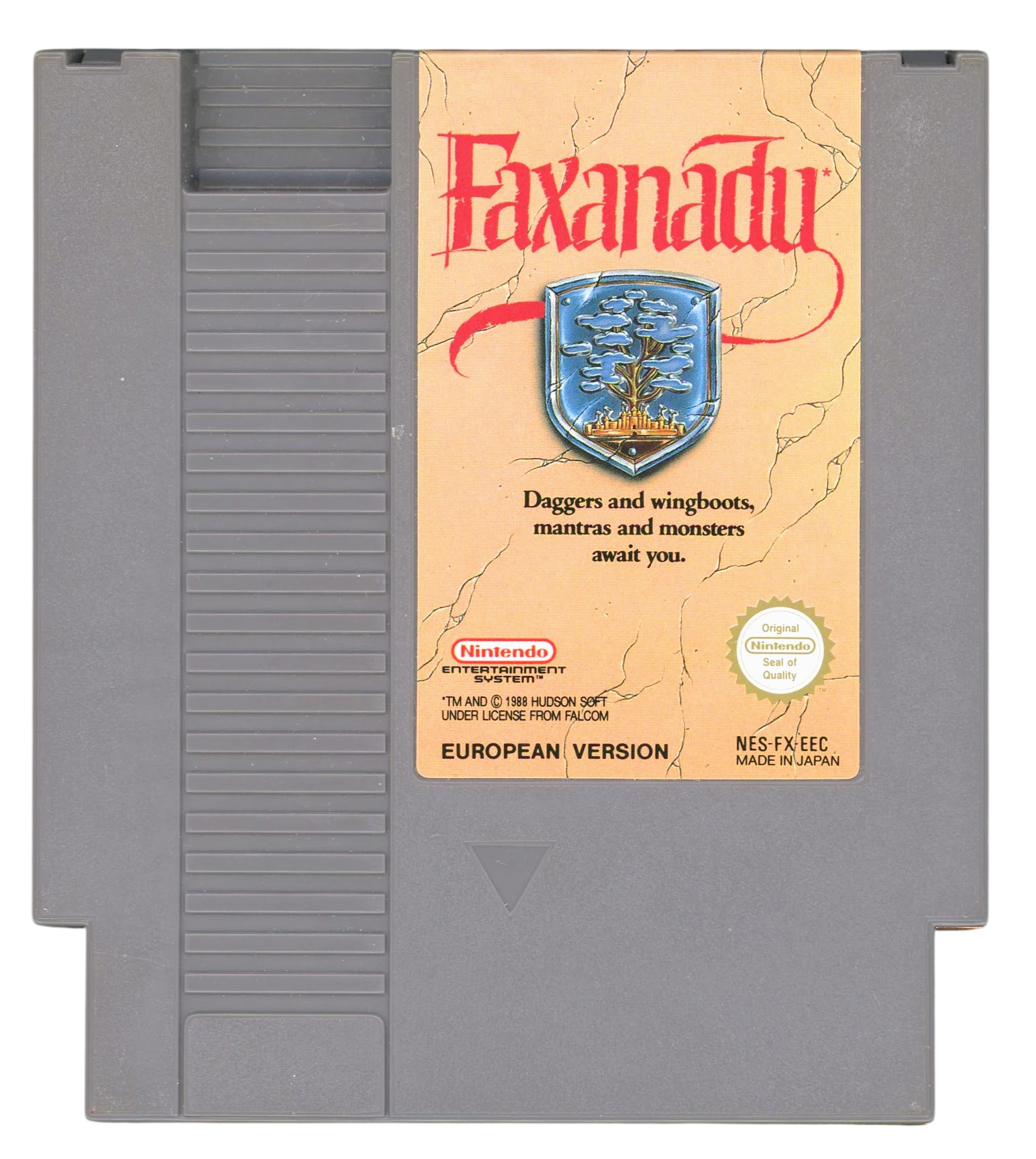 Faxanadu (EEC) - Nintendo entertainment system / NES spill