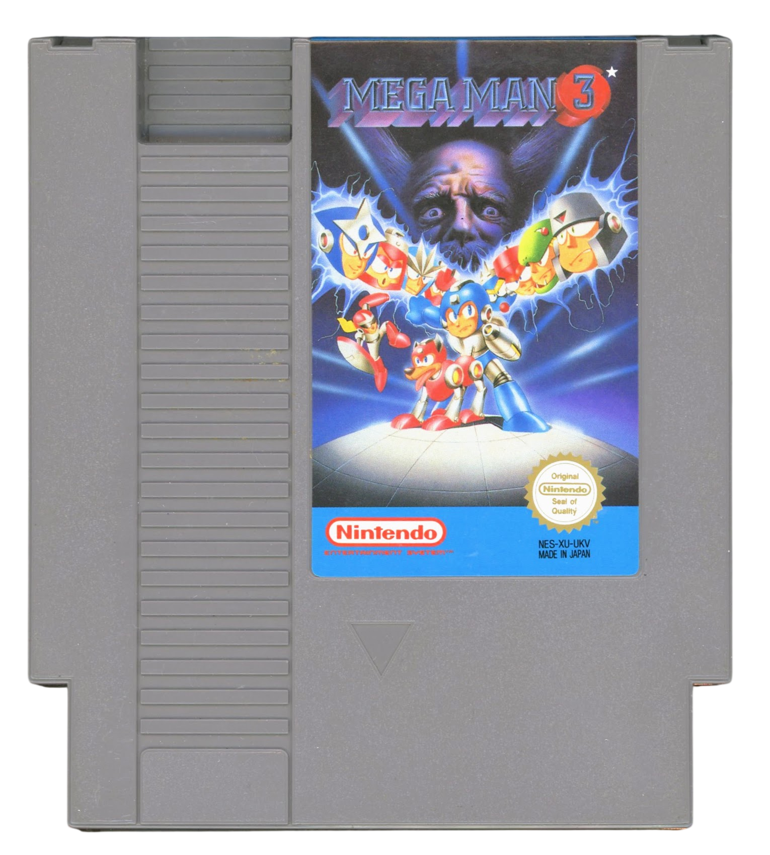 Mega man 3 (UKV) - Nintendo entertainment system / NES spill