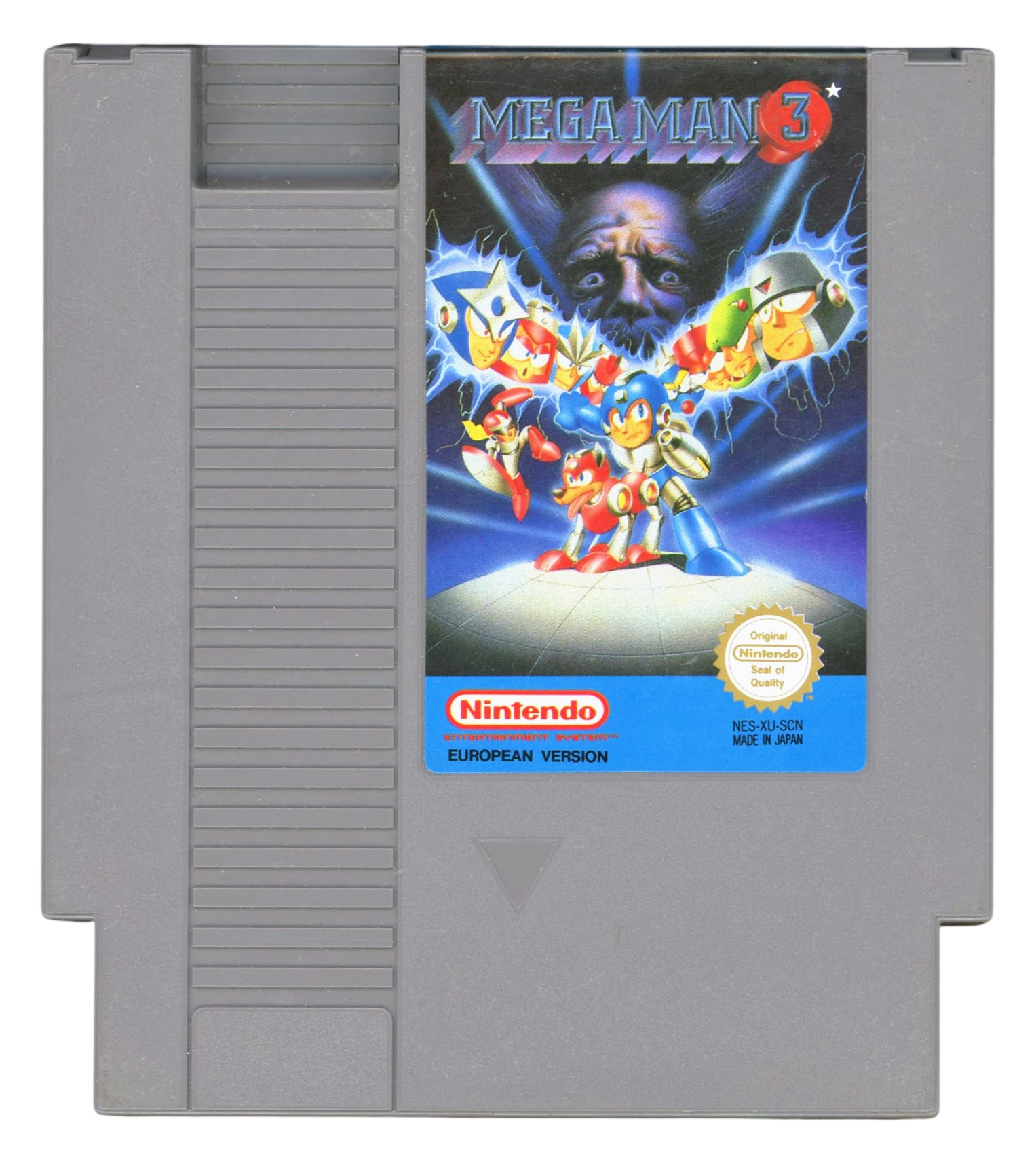 Mega man 3 (SCN) - Nintendo entertainment system / NES spill