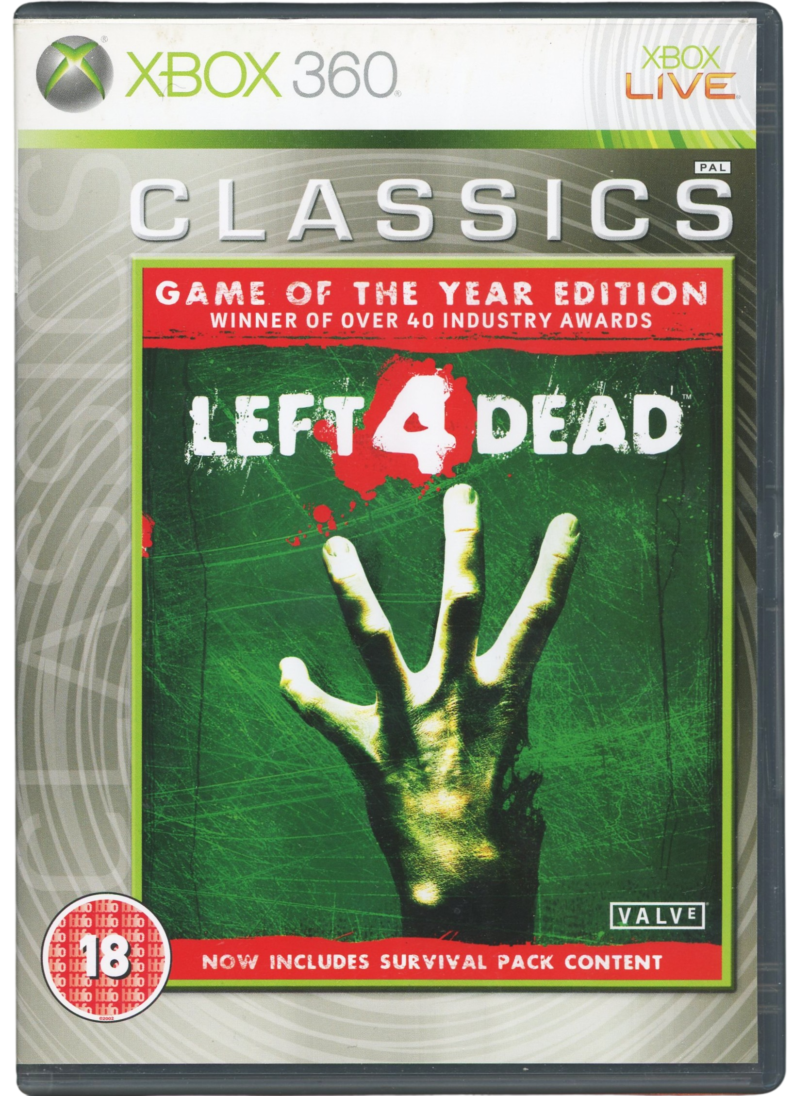 Left 4 Dead – Game of the Year Edition – Xbox 360 spill (Classics)