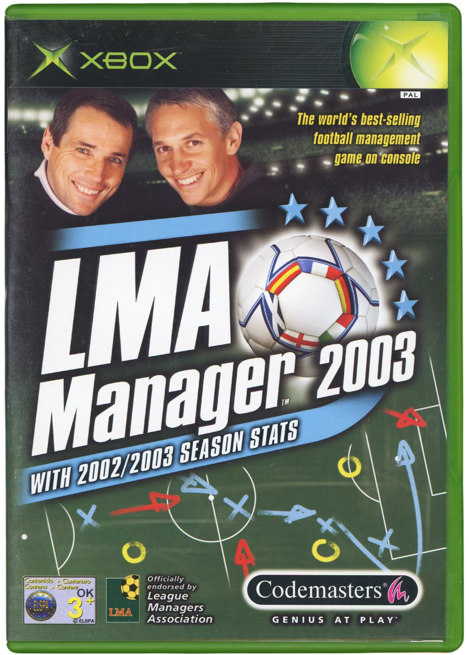 LMA Manager 2005 - Xbox original spill
