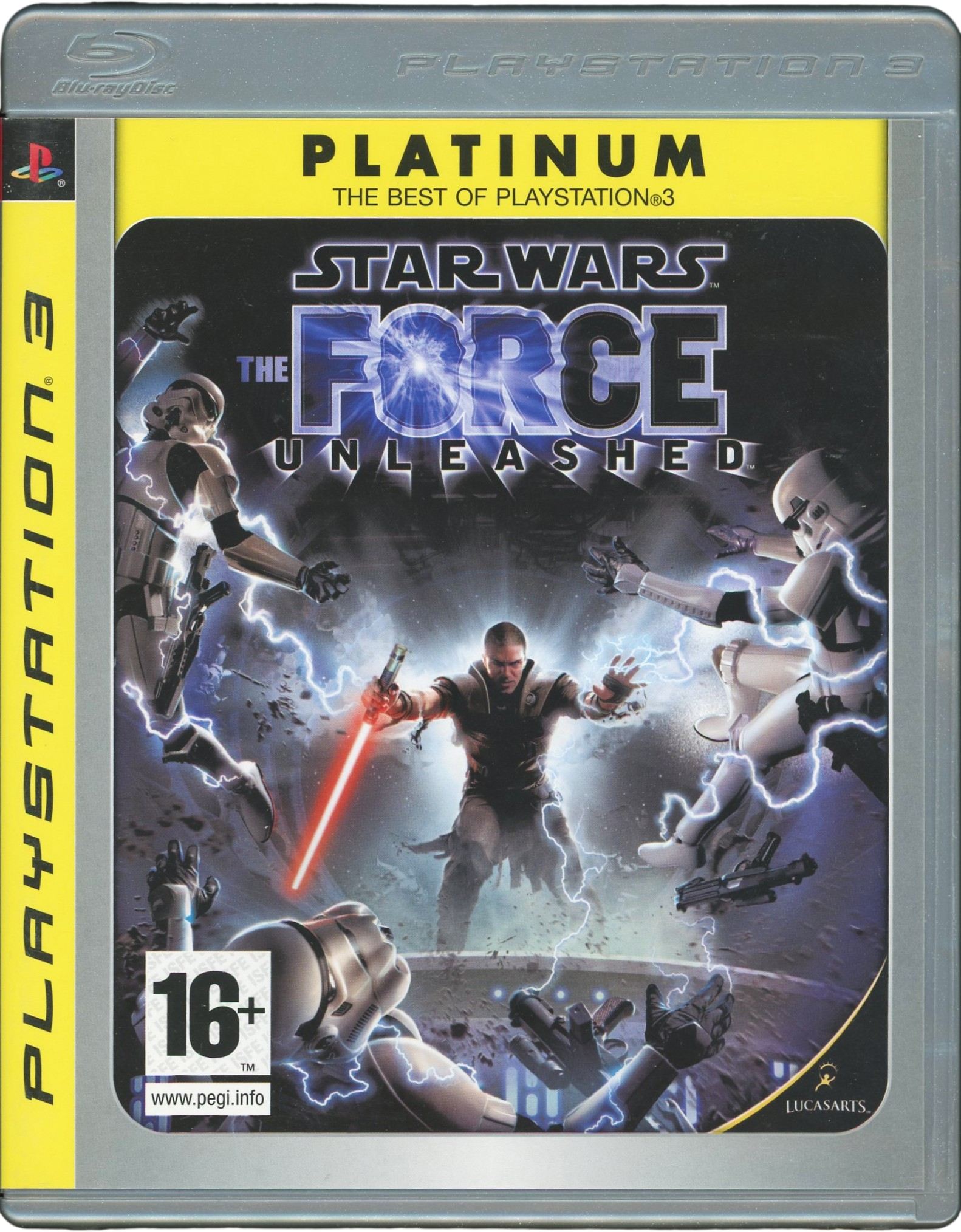 Star Wars – The Force Unleashed - Playstation 3 spill (PS3) (Platinum)