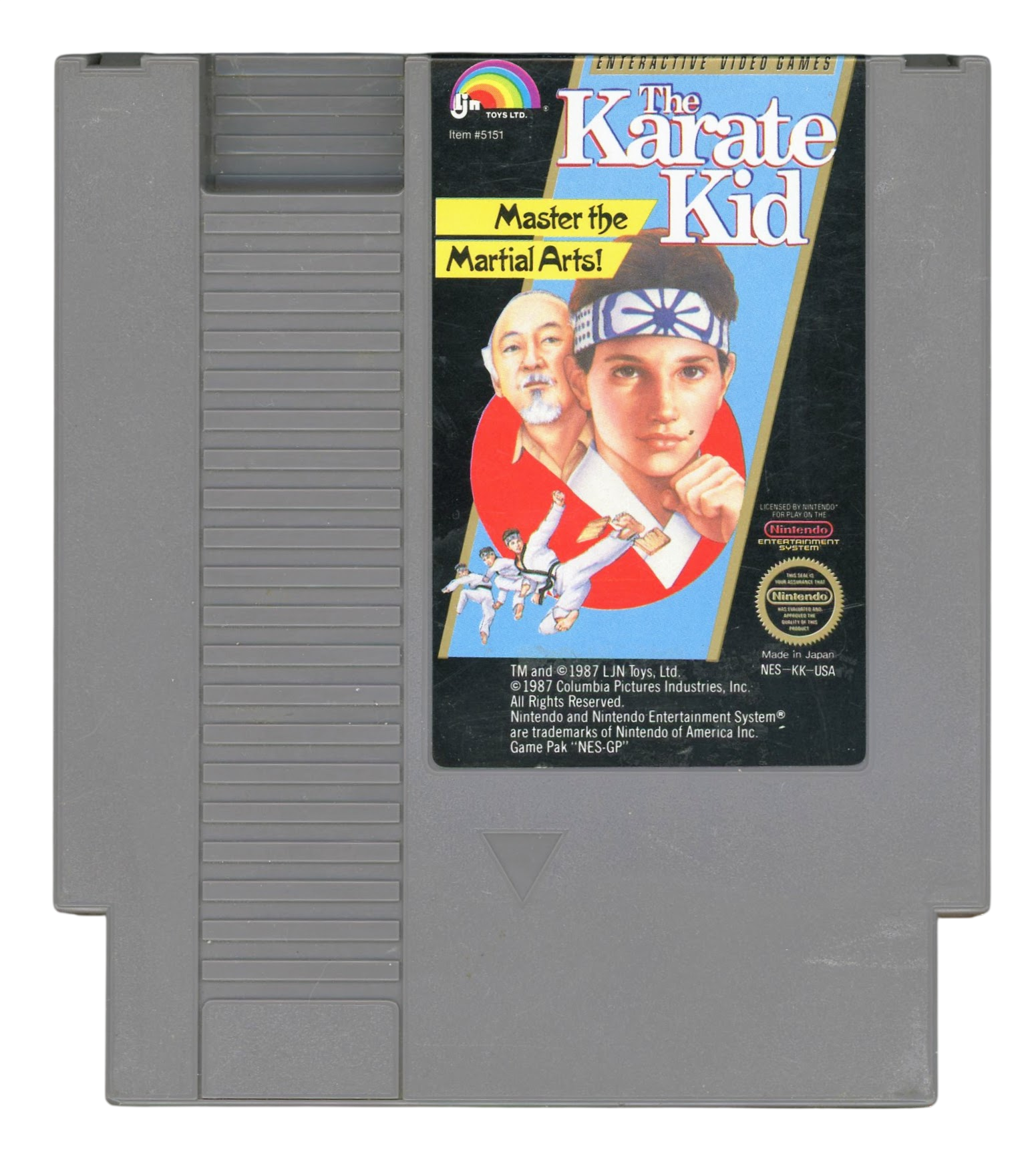 The karate kid (USA) - Nintendo entertainment system / NES spill