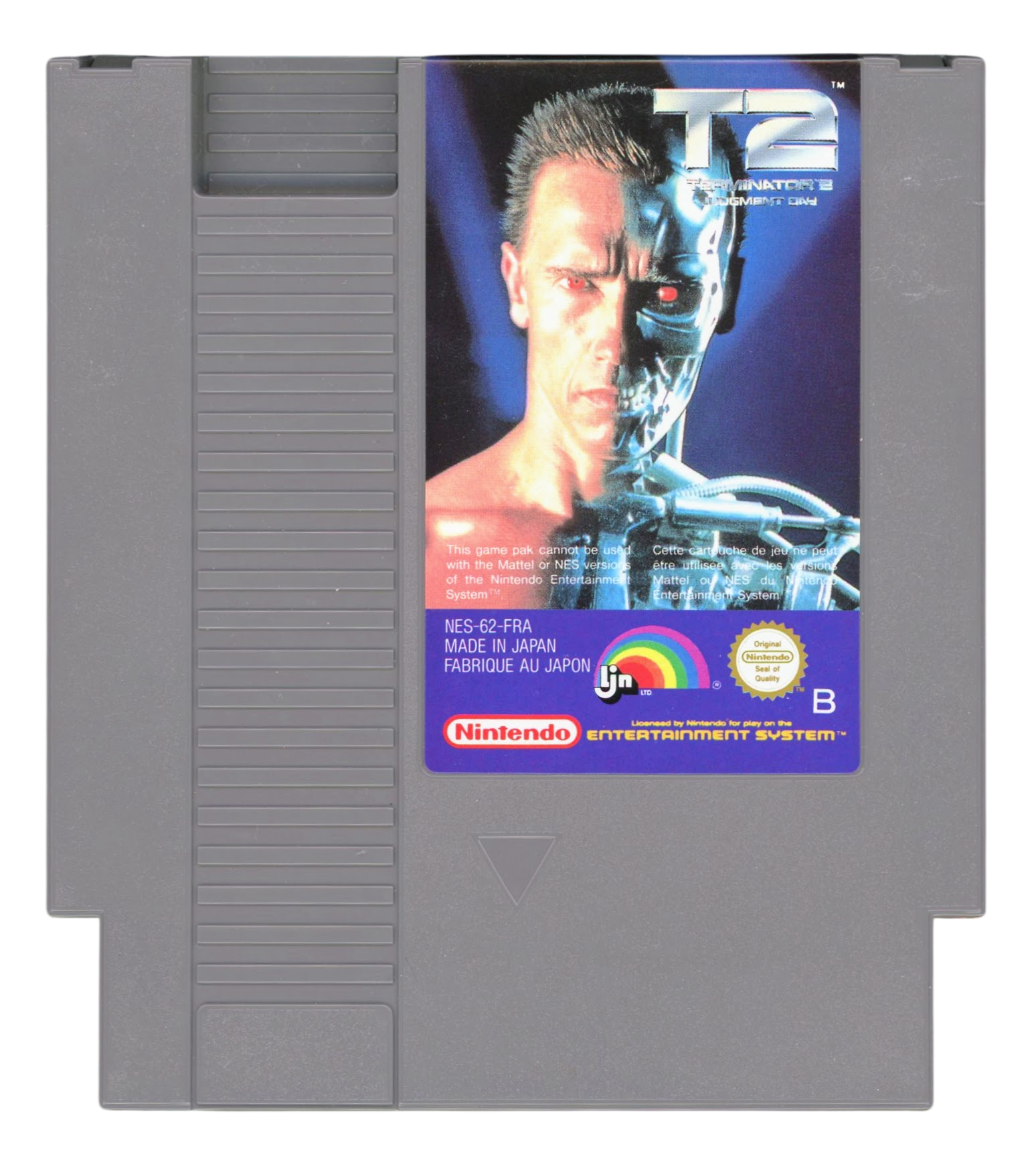 Terminator 2 - Judgement day (FRA) - Nintendo entertainment system / NES spill