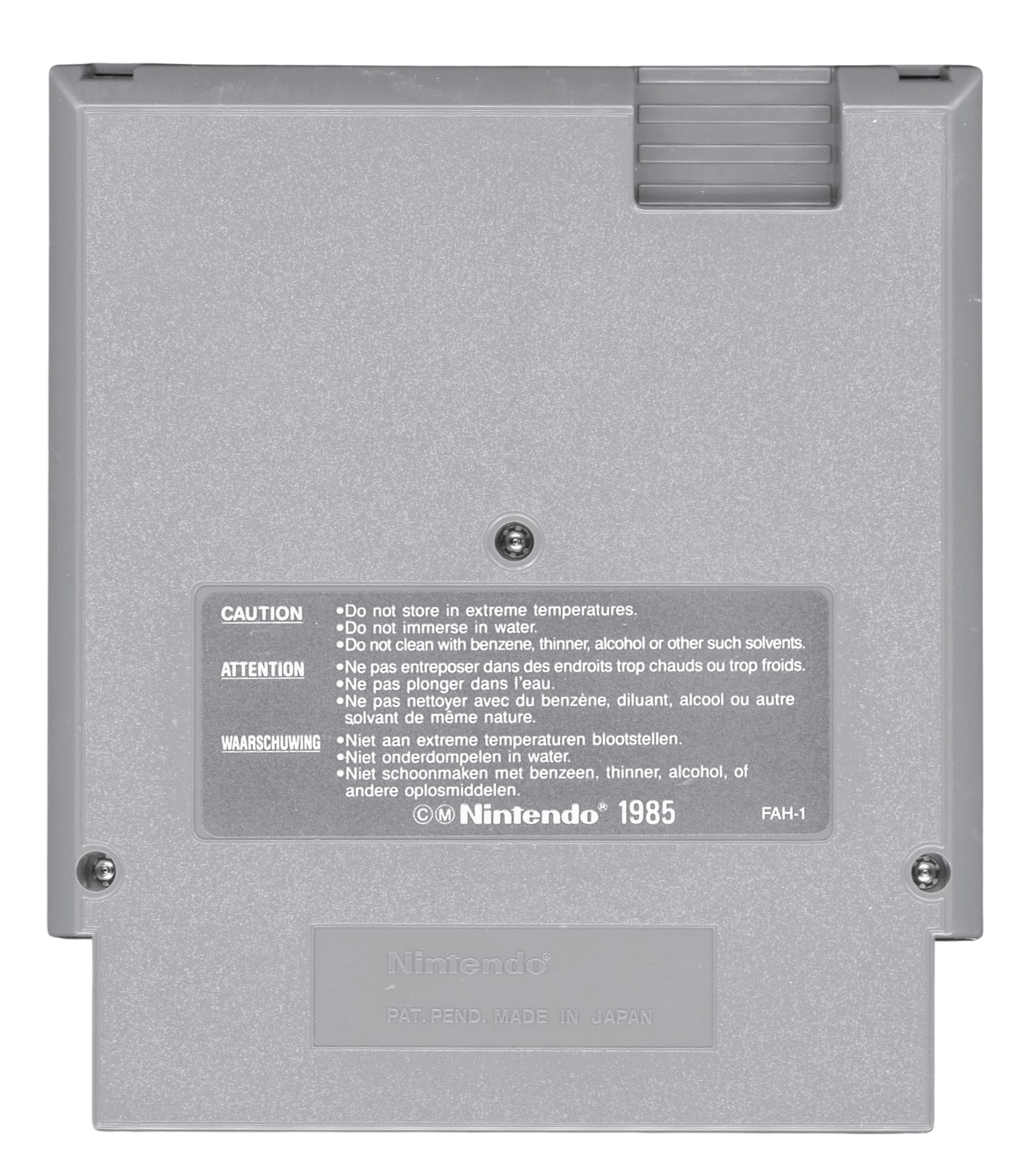 Terminator 2 - Judgement day (FRA) - Nintendo entertainment system / NES spill