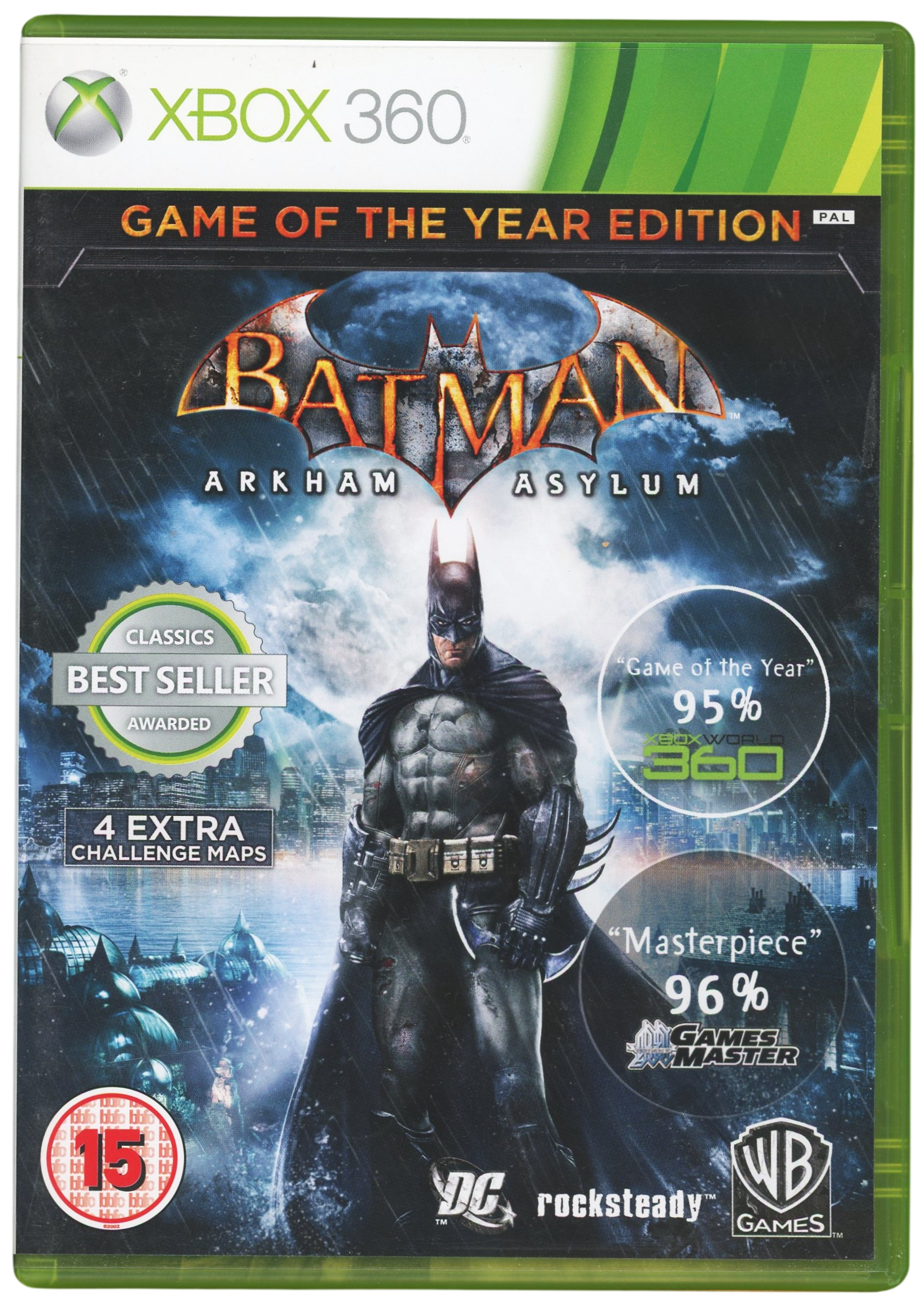 Batman - Arkham Asylum – Game of the Year Edition - Xbox 360 spill
