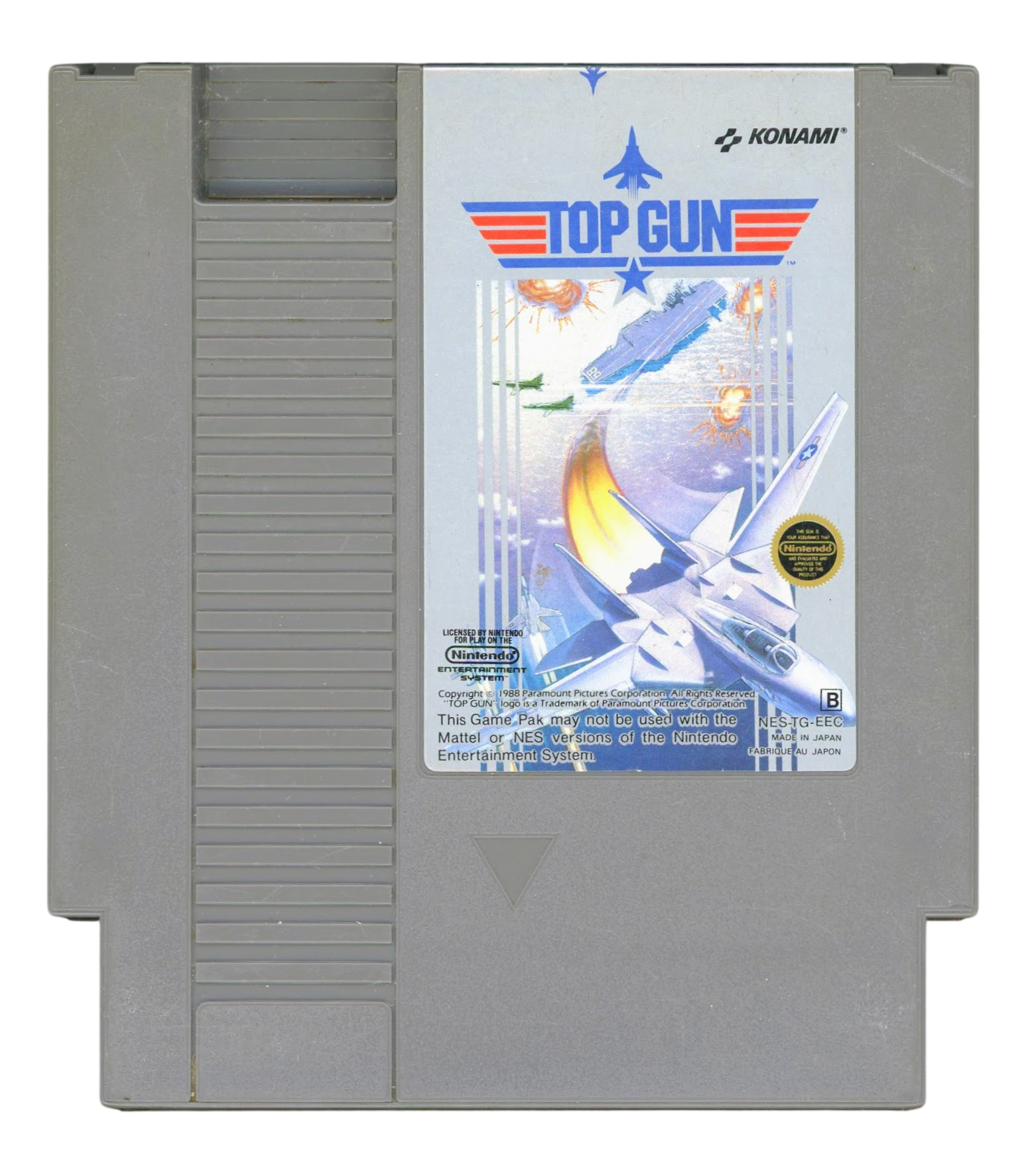 Top gun (EEC) - Nintendo entertainment system / NES spill