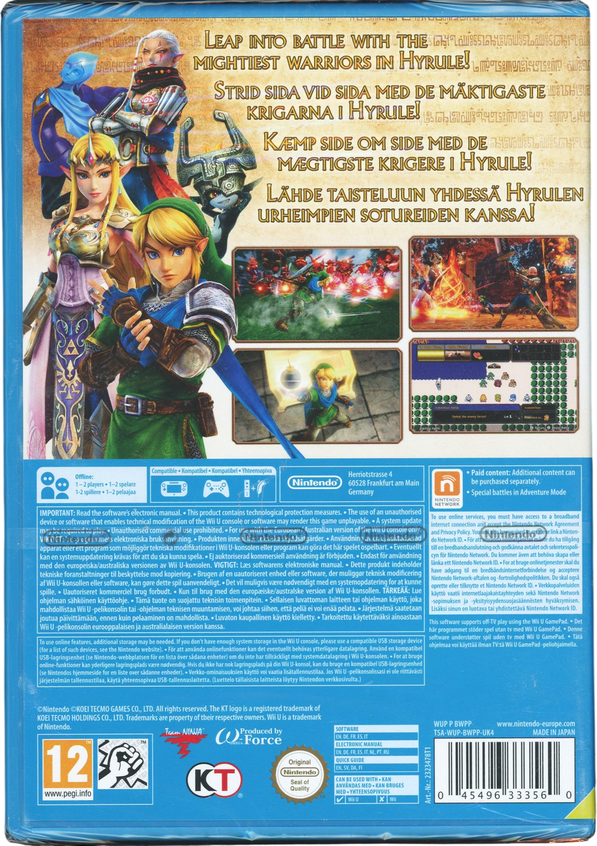 Hyrule Warriors (Nytt) - Nintendo Wii U spill